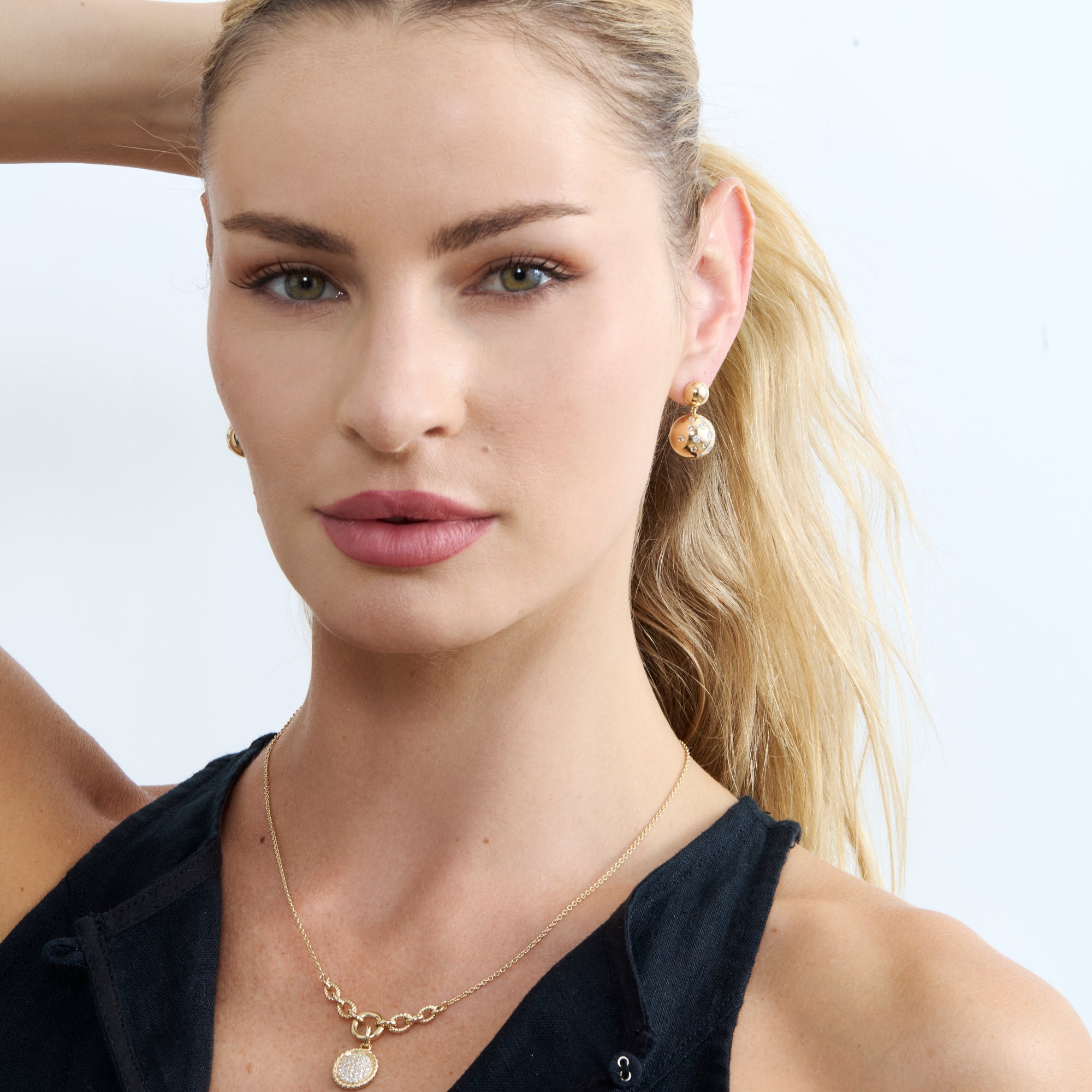 Eclipse Ball Drops Earrings