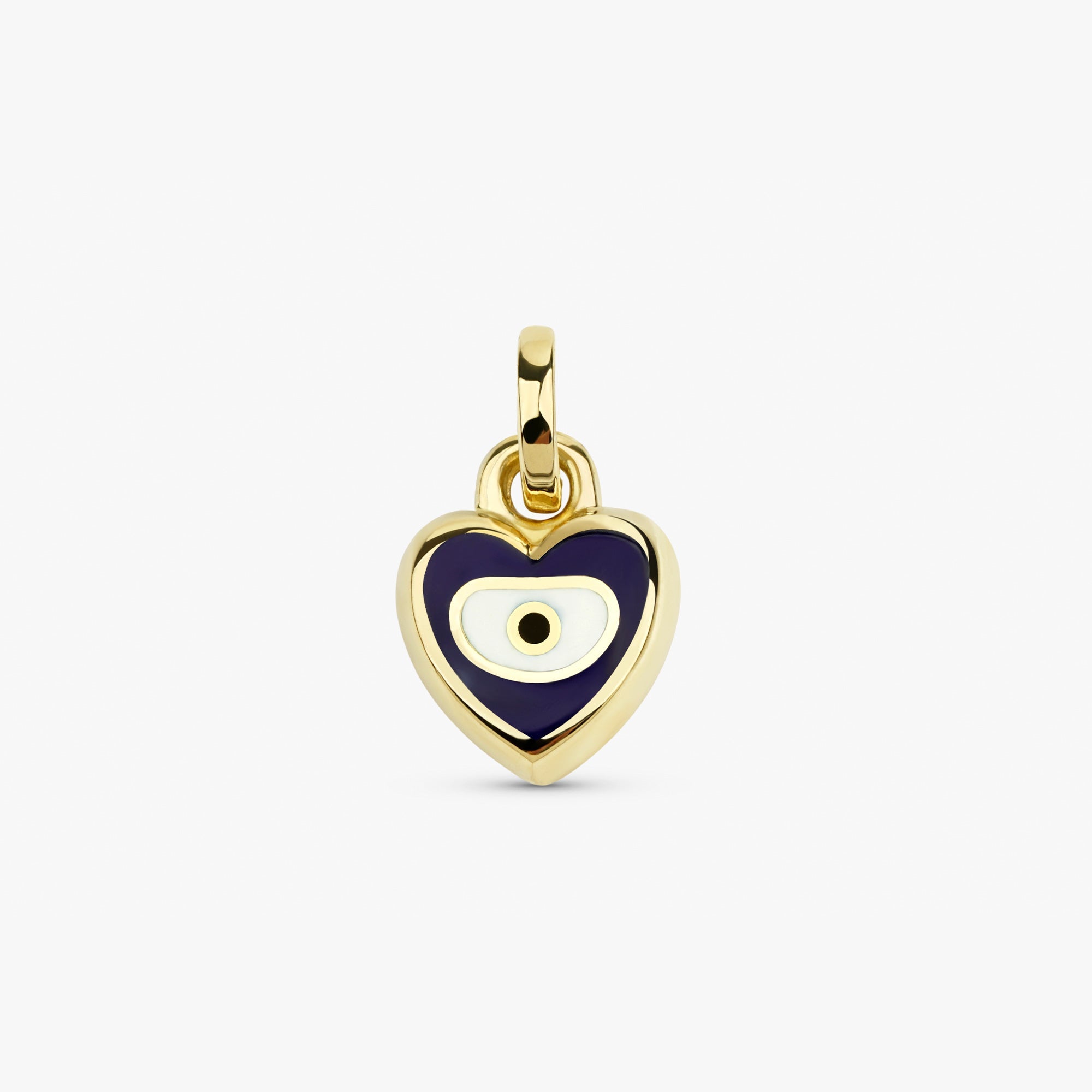 Protective Heart Evil Eye Charm