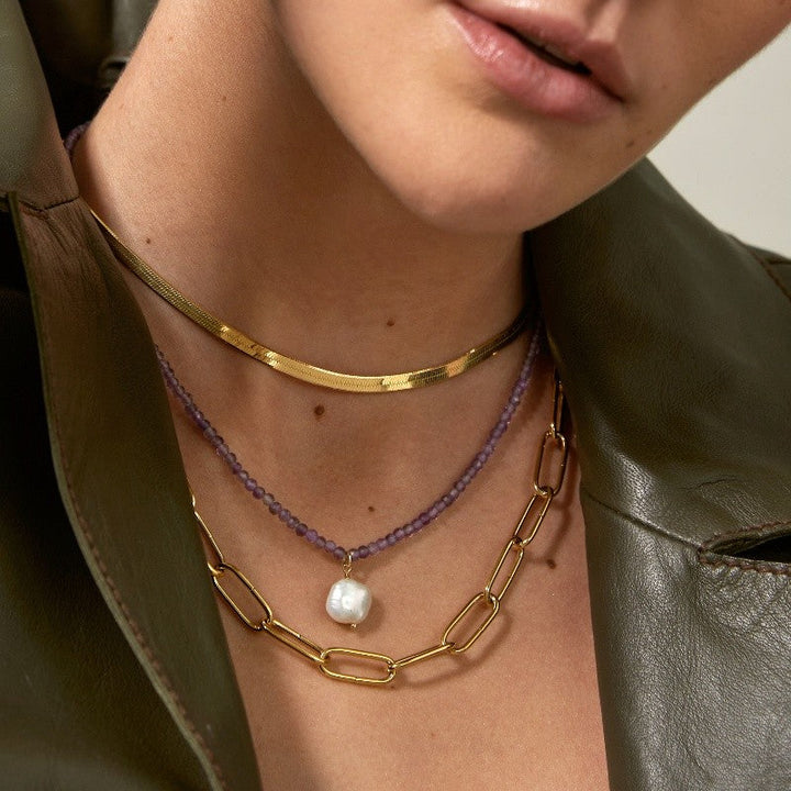 Ibsen Necklace: Bold Elegance - Jewel Edition