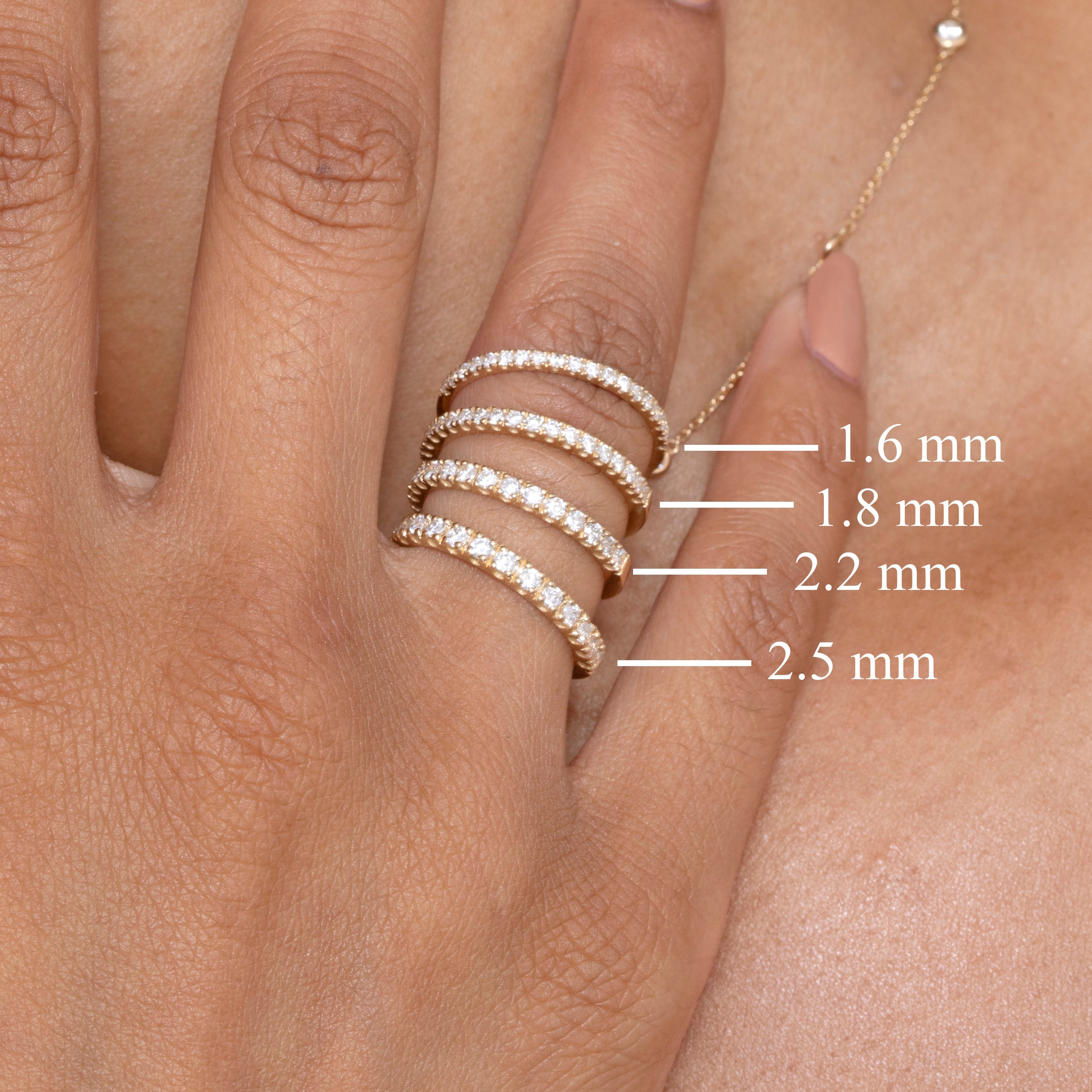 Forever Sparkle Half Eternity Ring