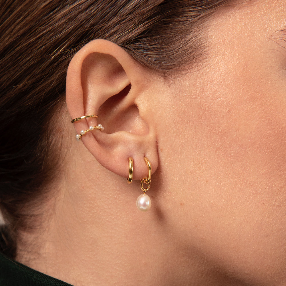 Lesuite Pearl Ear Cuff - Jewel Edition