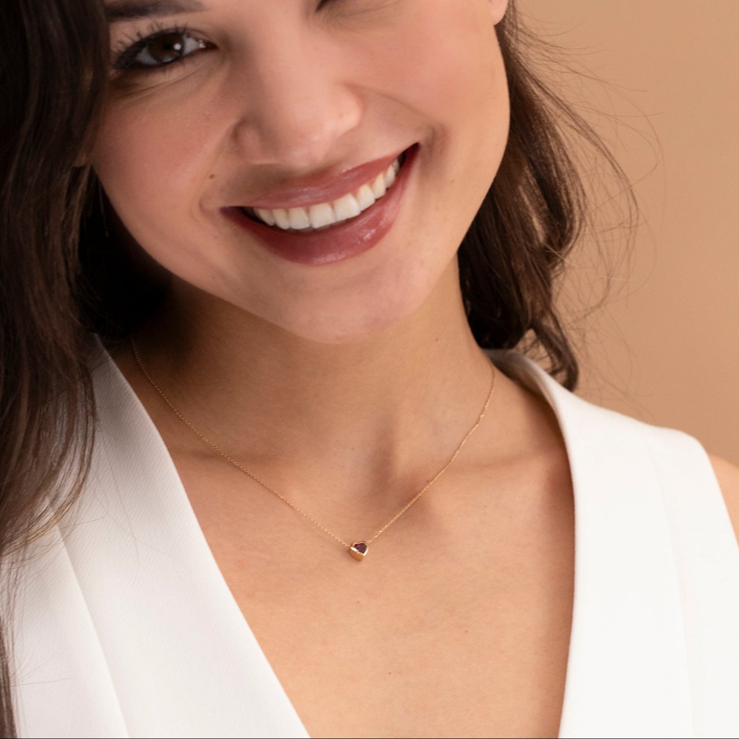 Garnet Love Pendant