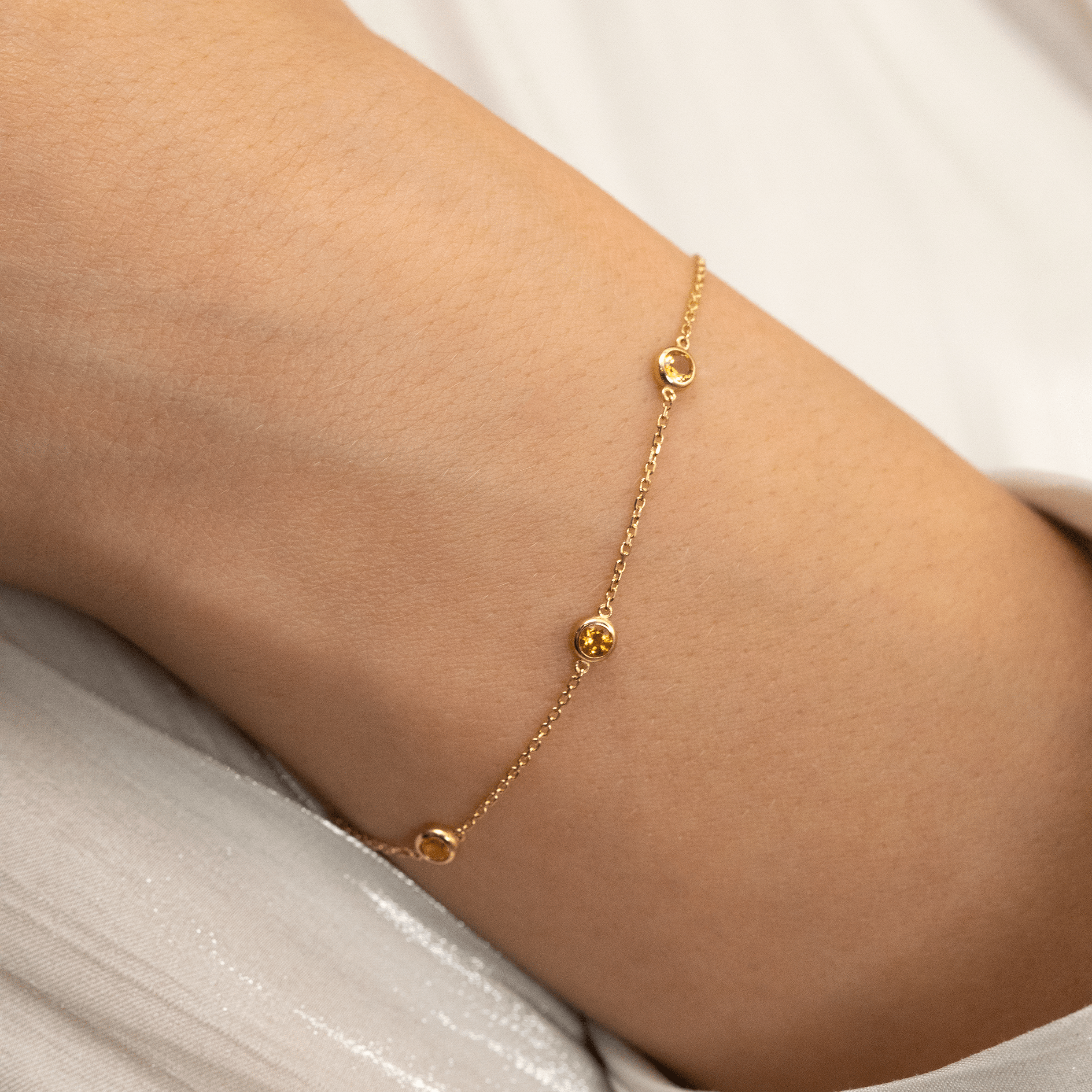 Golden Sun Station Bracelet