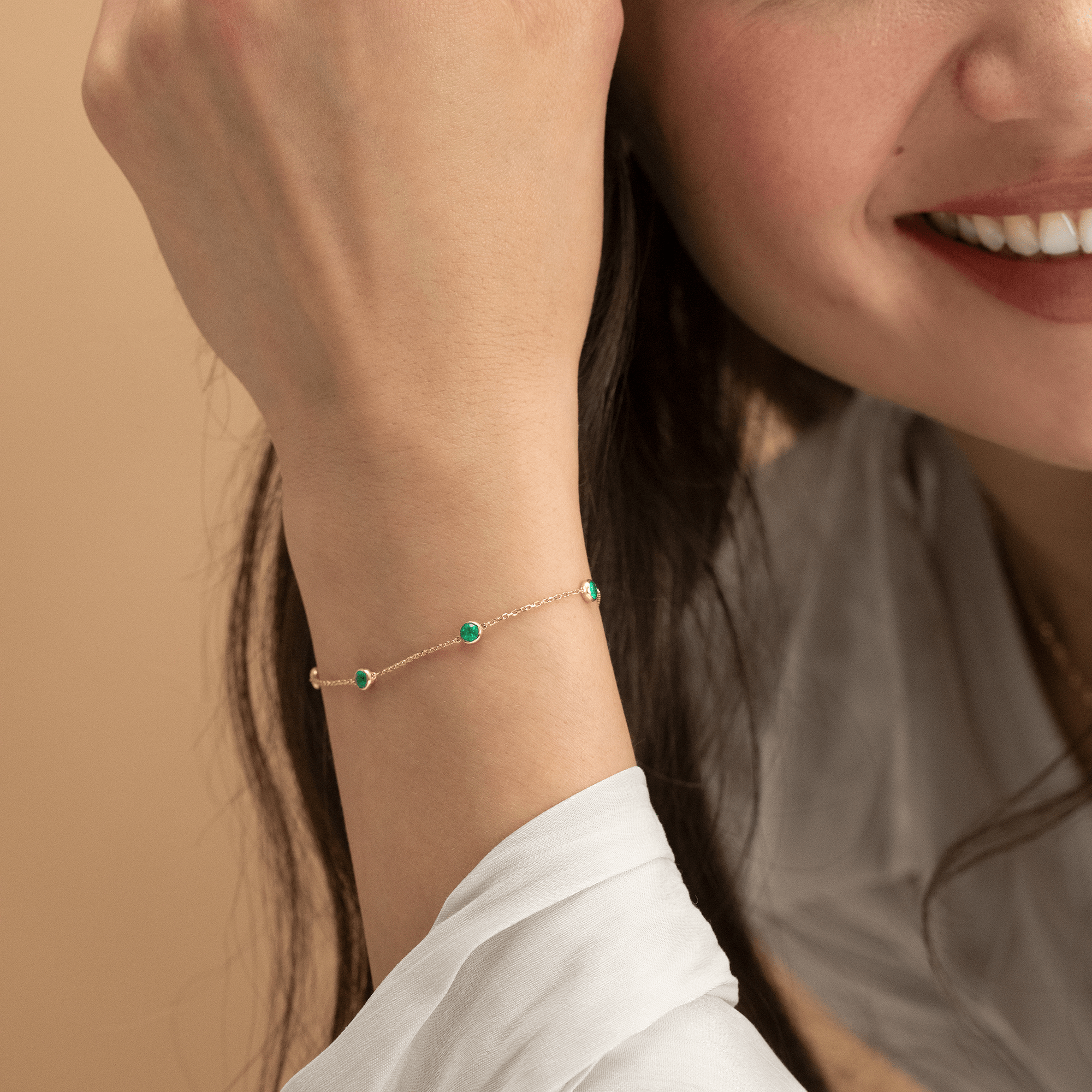 Emerald Harmony Bracelet