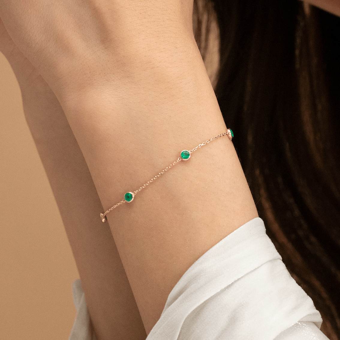 Emerald Harmony Bracelet