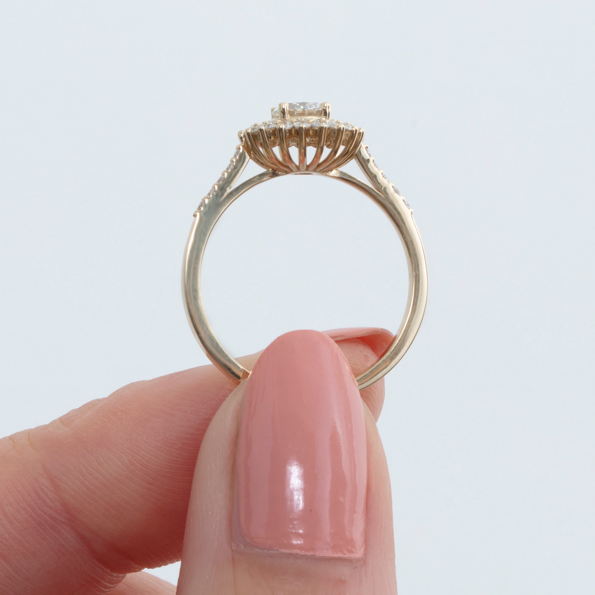 Stellar Burst Diamond Ring
