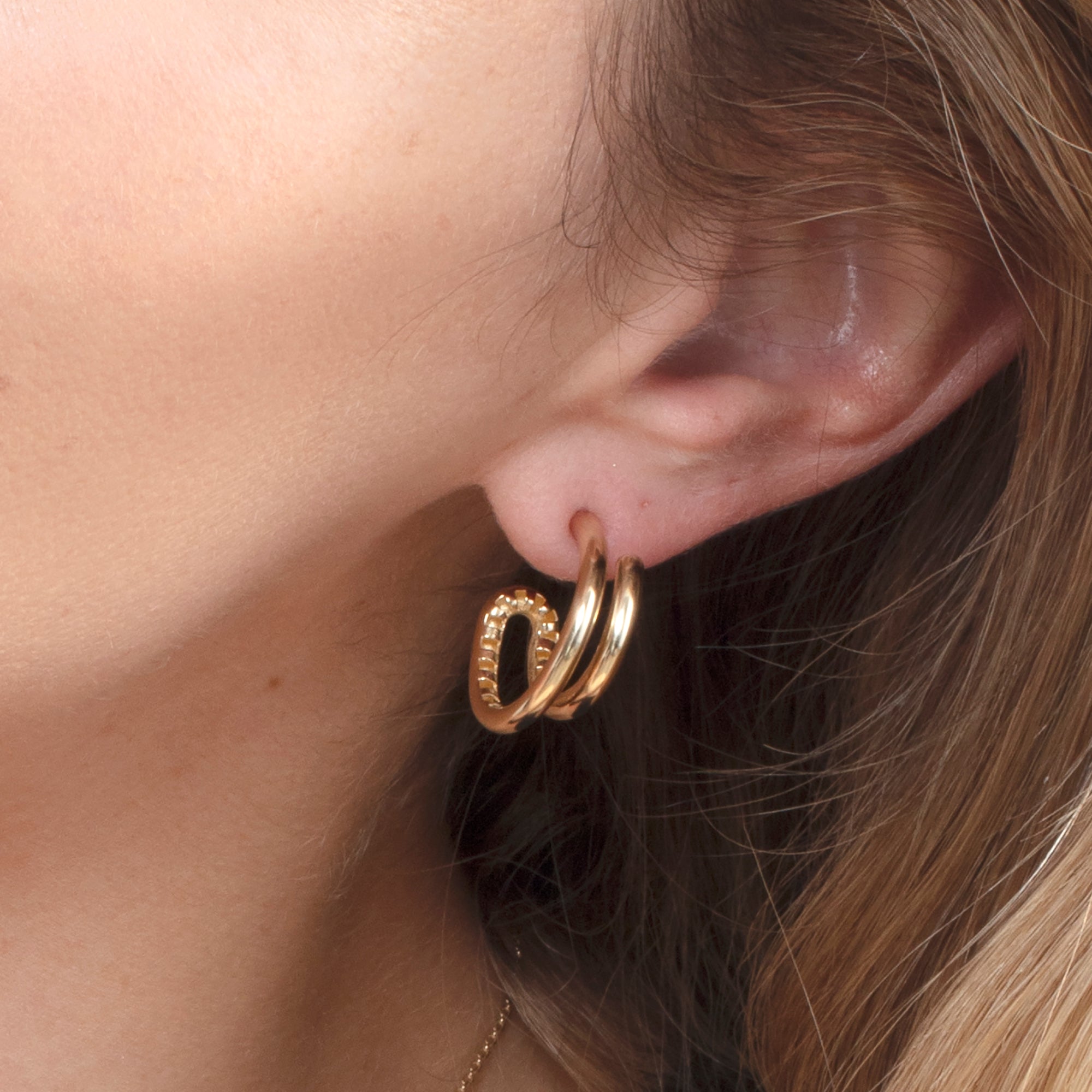 Modern Layered Hoops