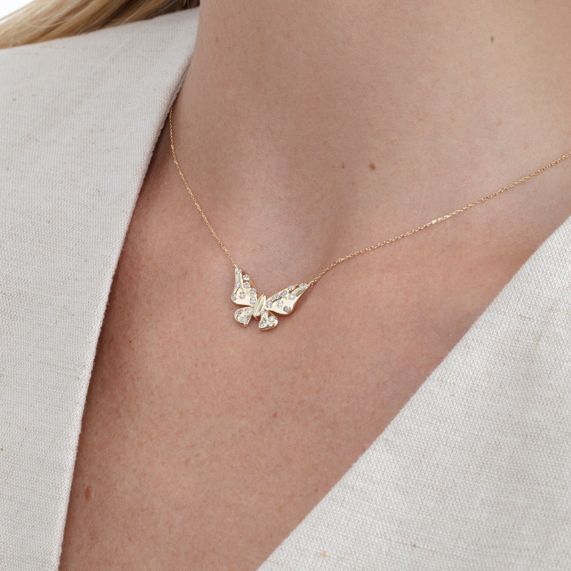 Soaring Butterfly Necklace