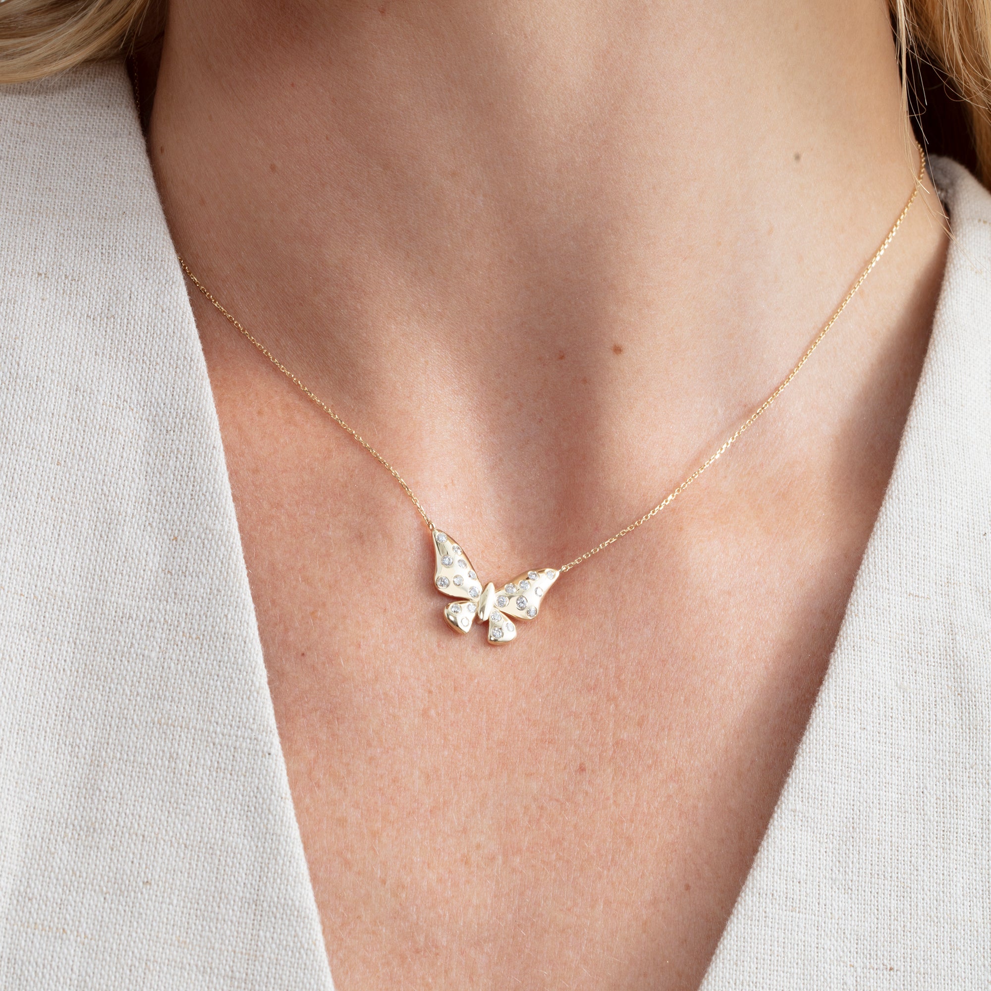Soaring Butterfly Necklace