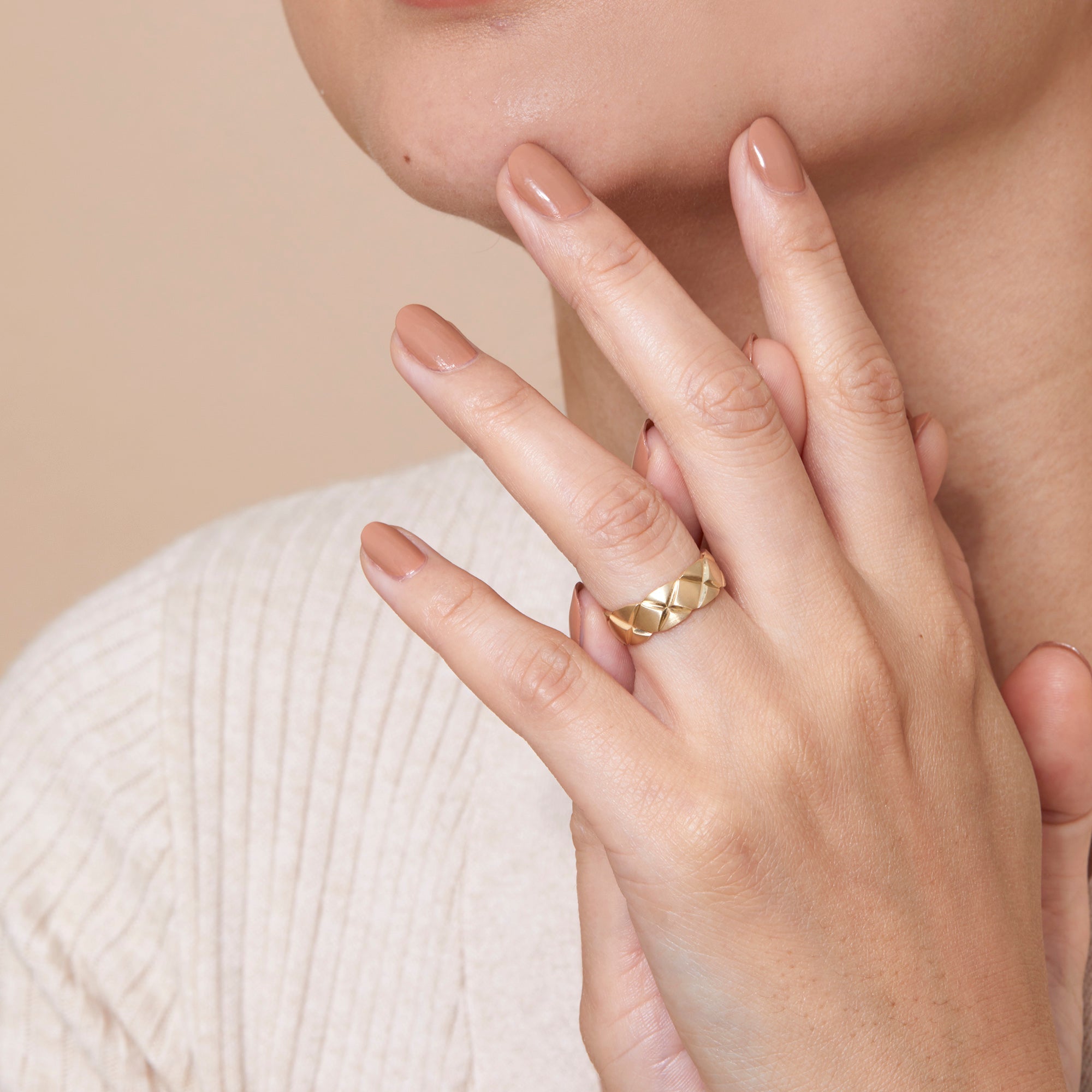 Cross Weave Ring