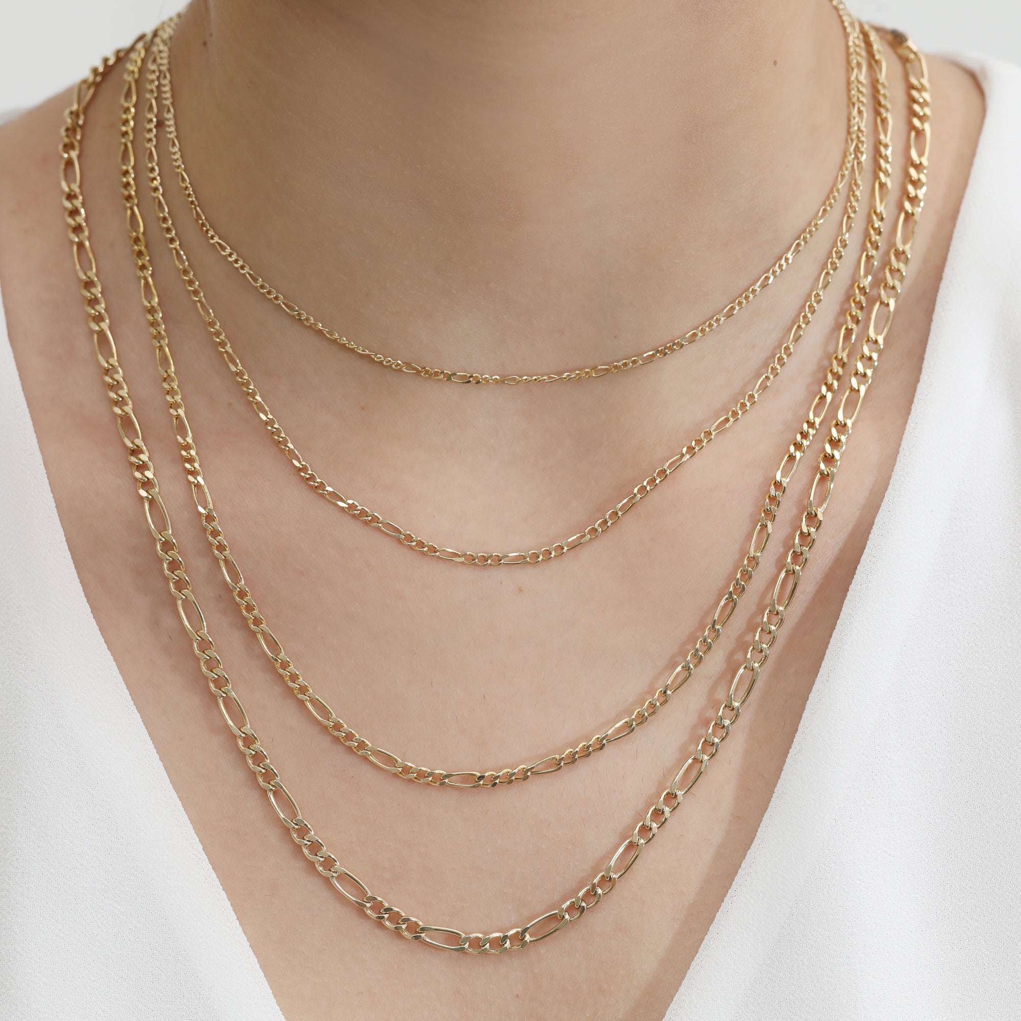 Figaro Linked Elegance Necklace