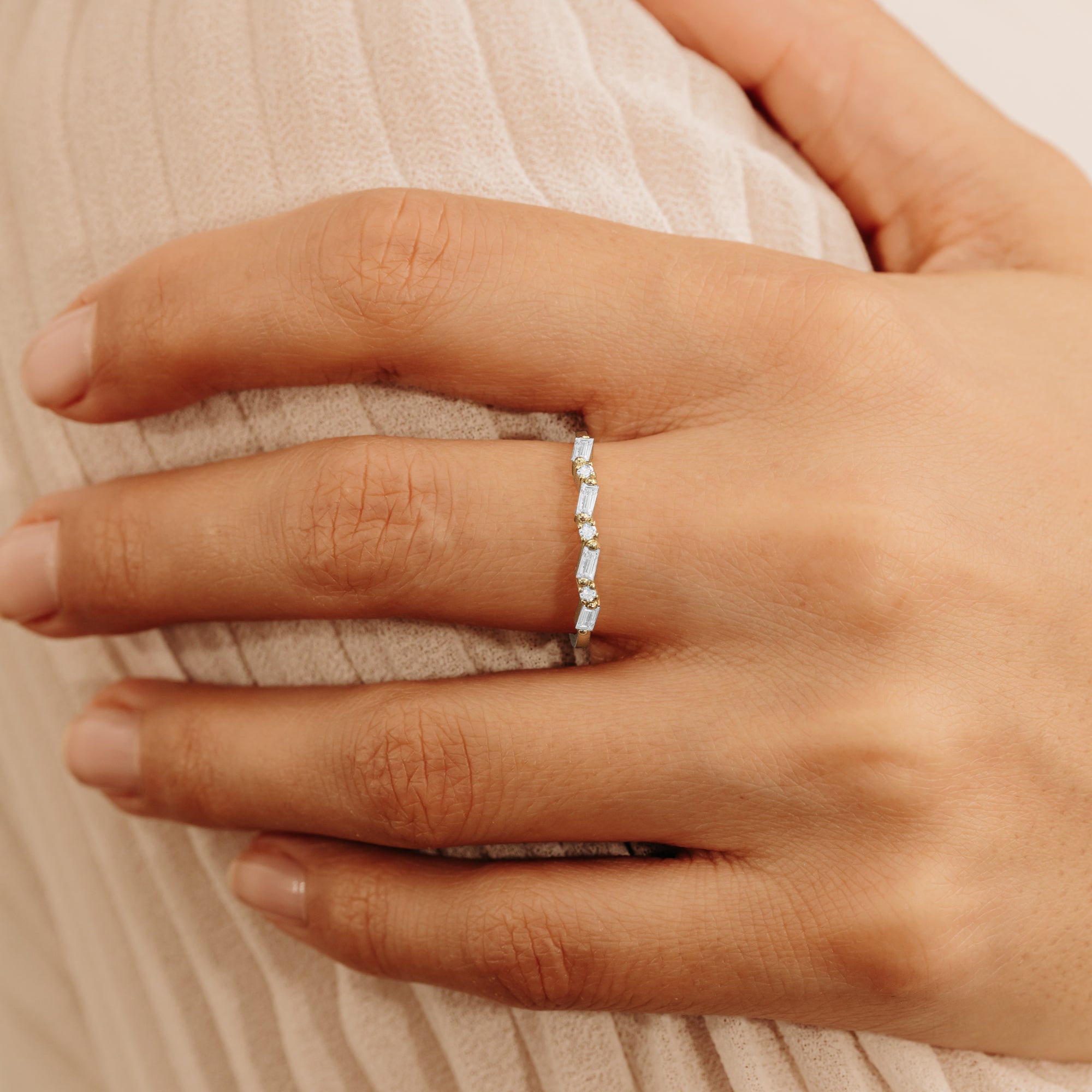 Rolling Wave Statement Ring