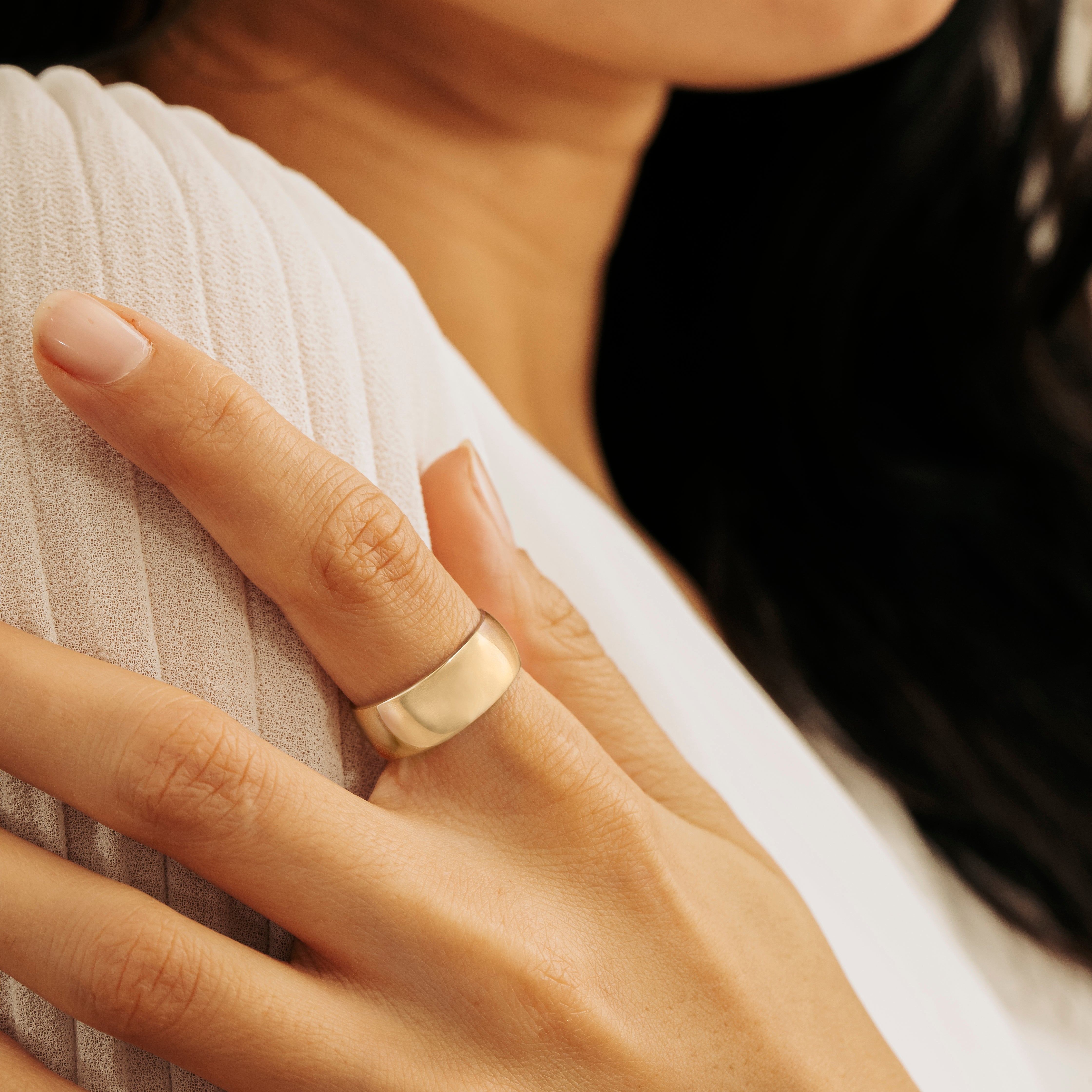 Grandeur Silver Band Ring