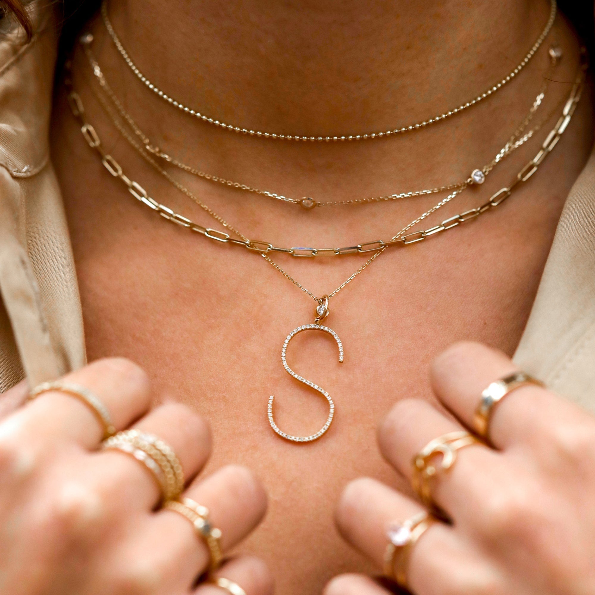 Mosaic Bead Necklace