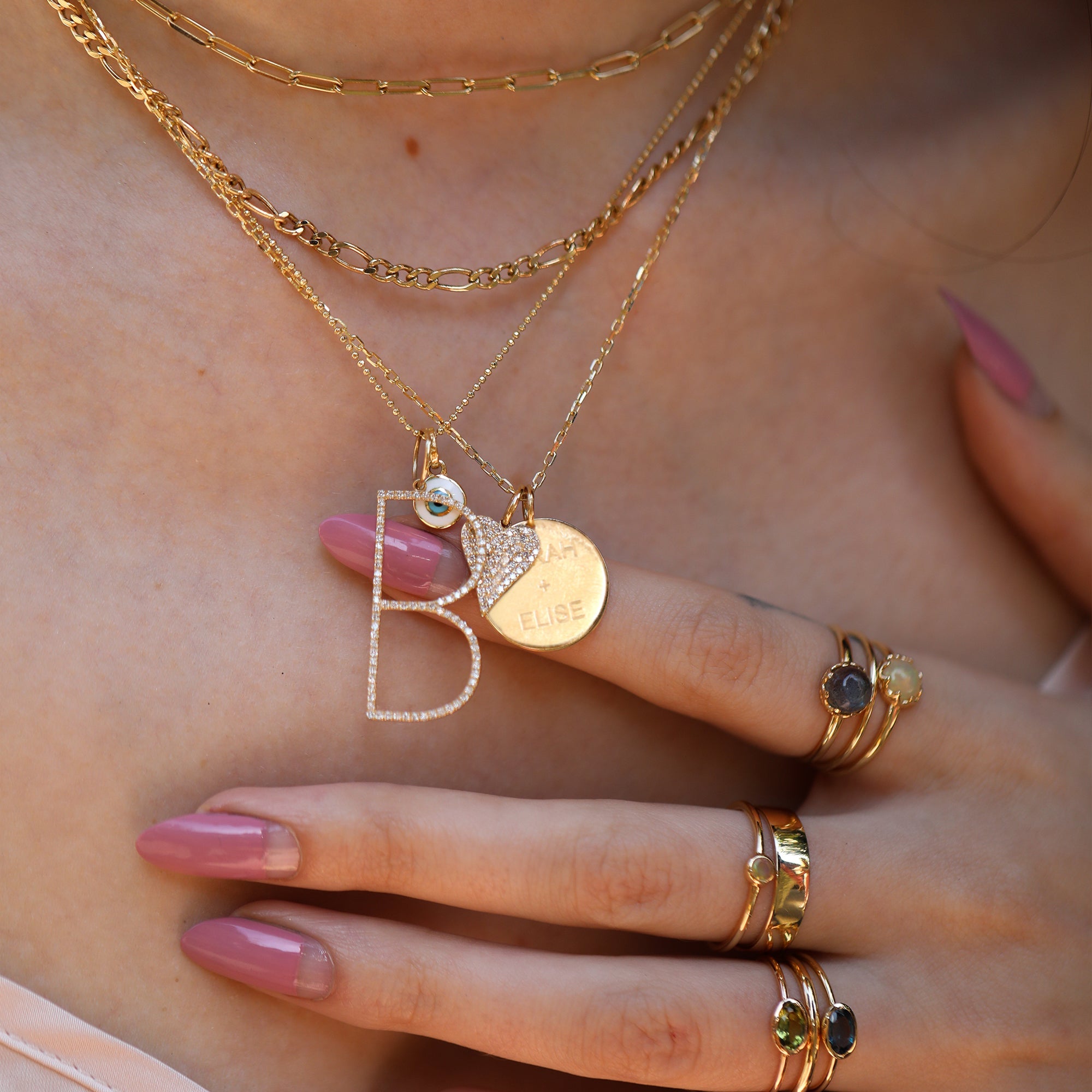 Figaro Linked Elegance Necklace