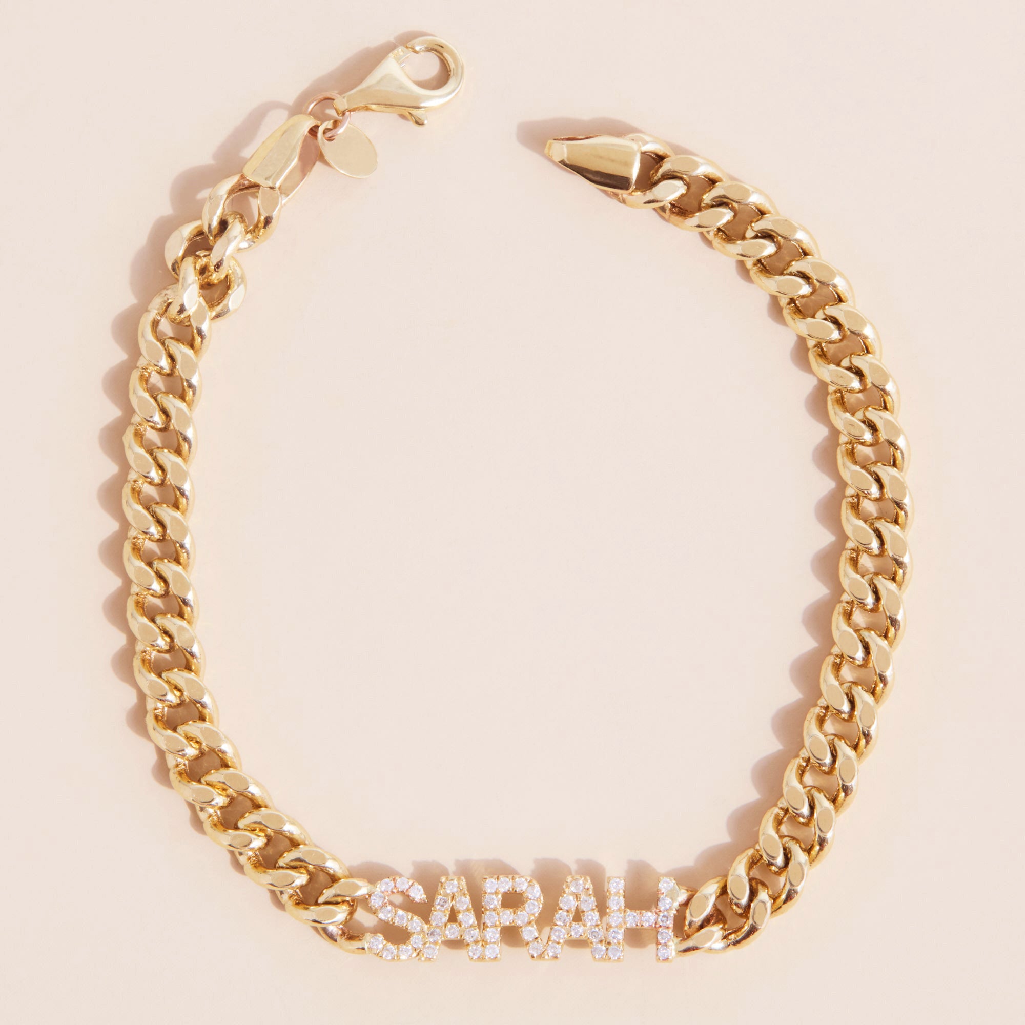 Evergreen Shine Cuban Chain Bracelet