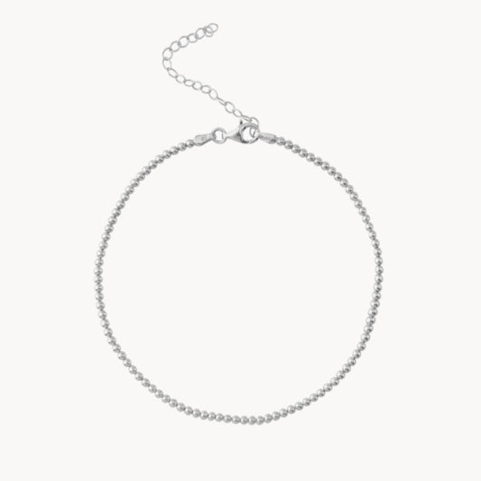 Elegant Sterling Silver Bracelet with Gold Plated Chain - Jewel Edition