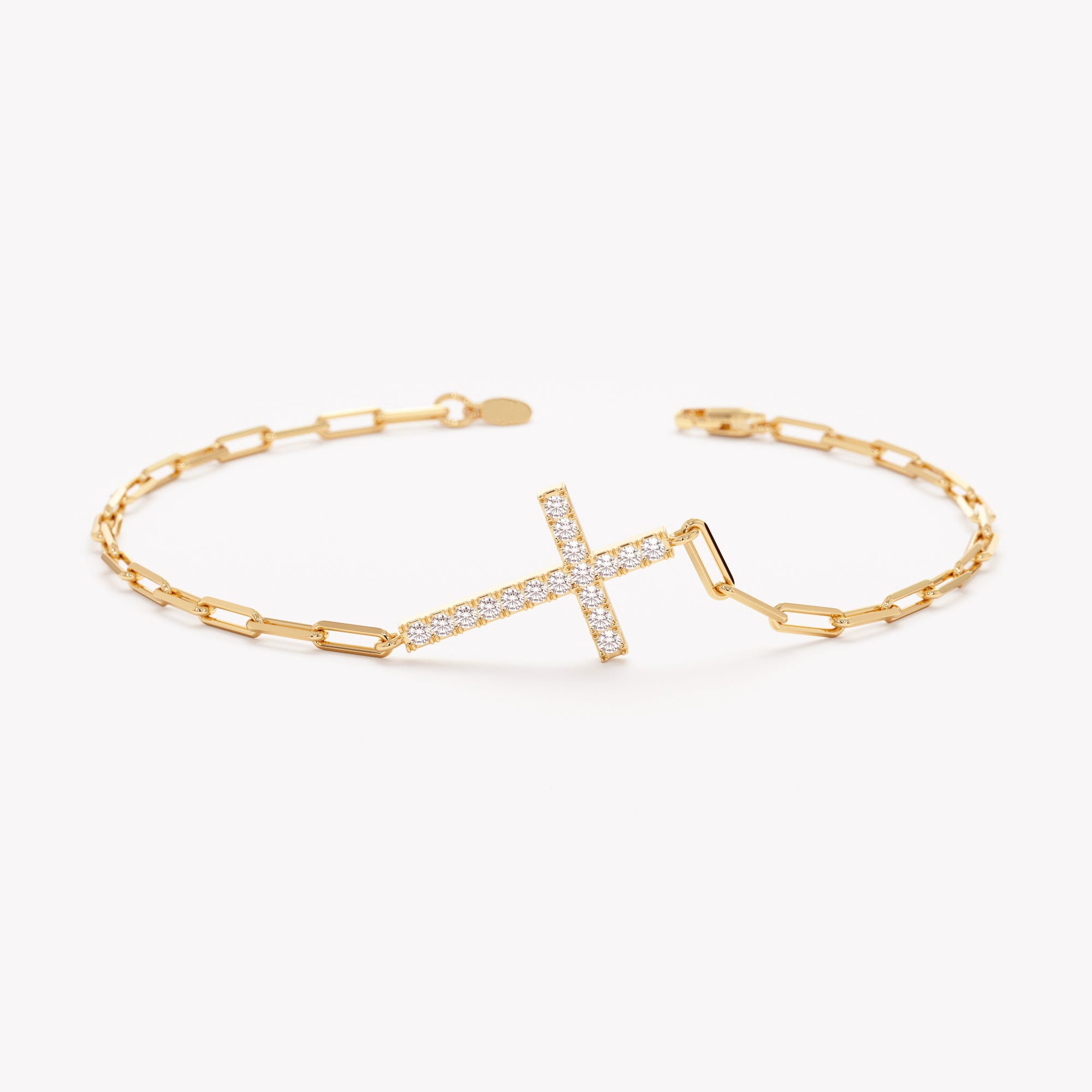 Twinkle Cross Paper Chain Bracelet
