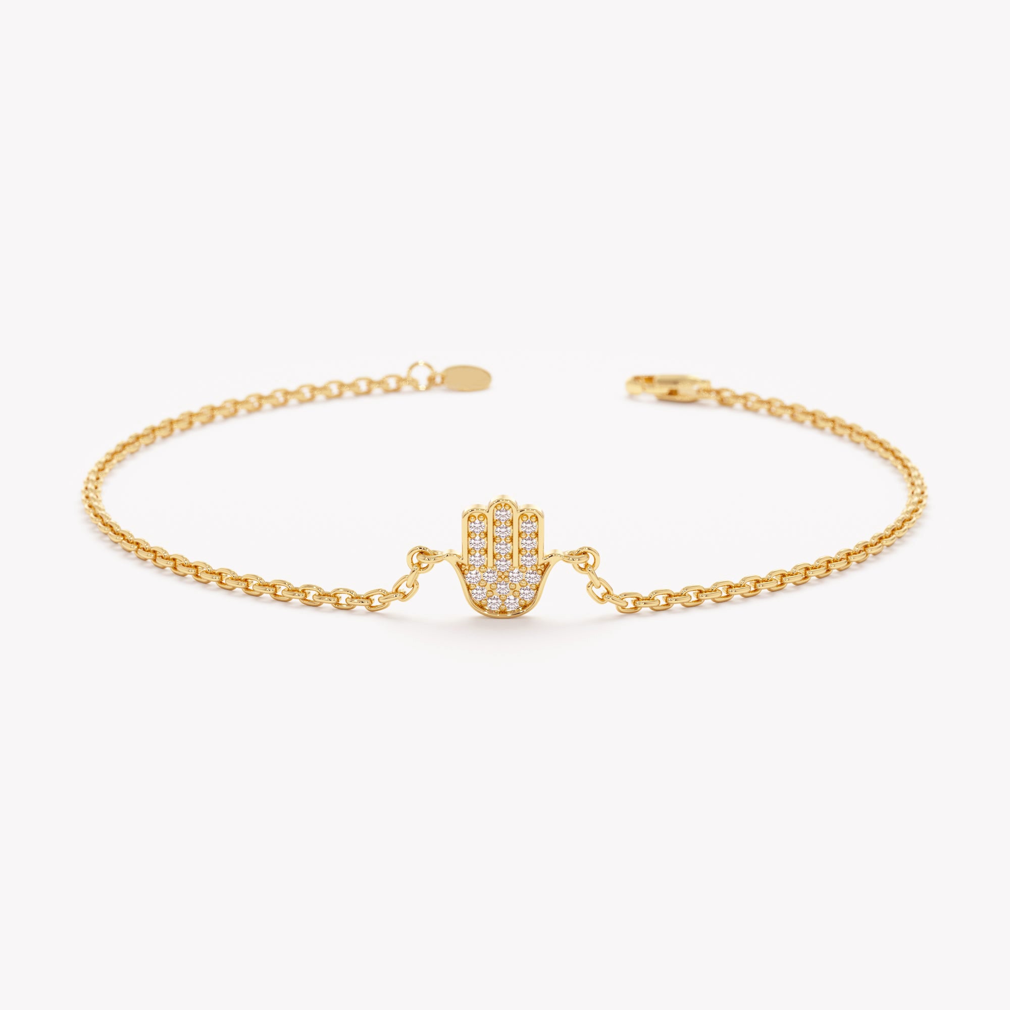 Hamsa Hand Sparkle Bracelet
