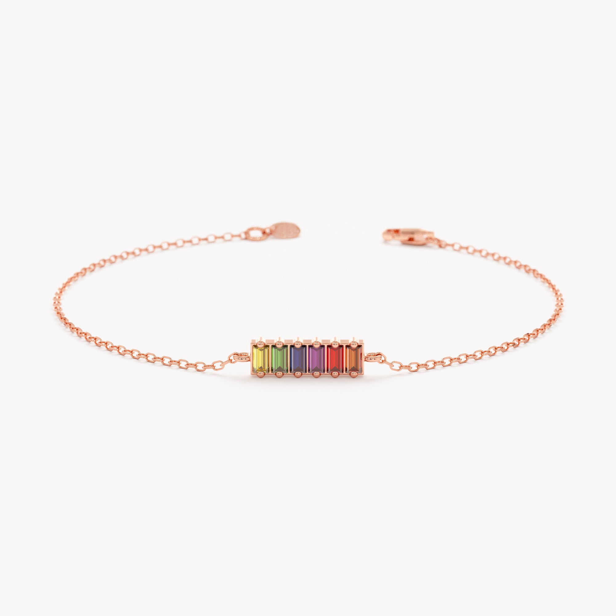 Color Burst Sapphire Bracelet