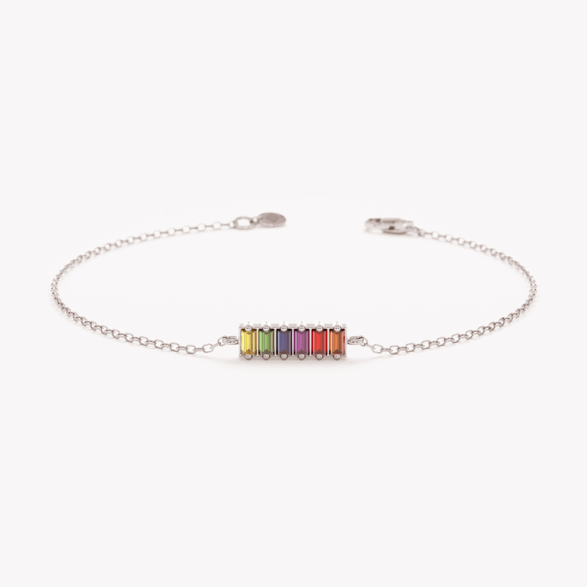 Color Burst Sapphire Bracelet