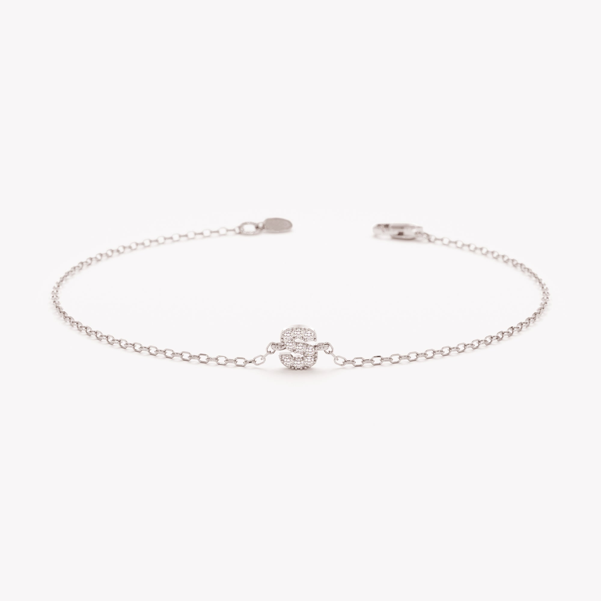 Custom Silver Name Bracelet