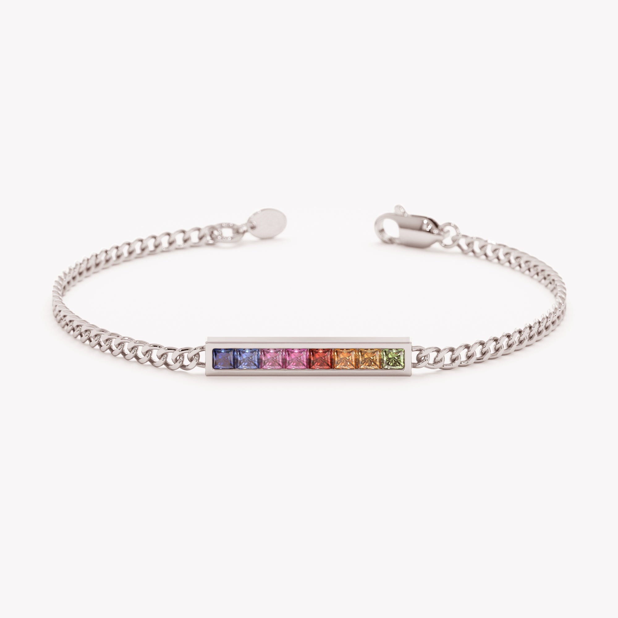 Colorwave Cuban Bar Bracelet