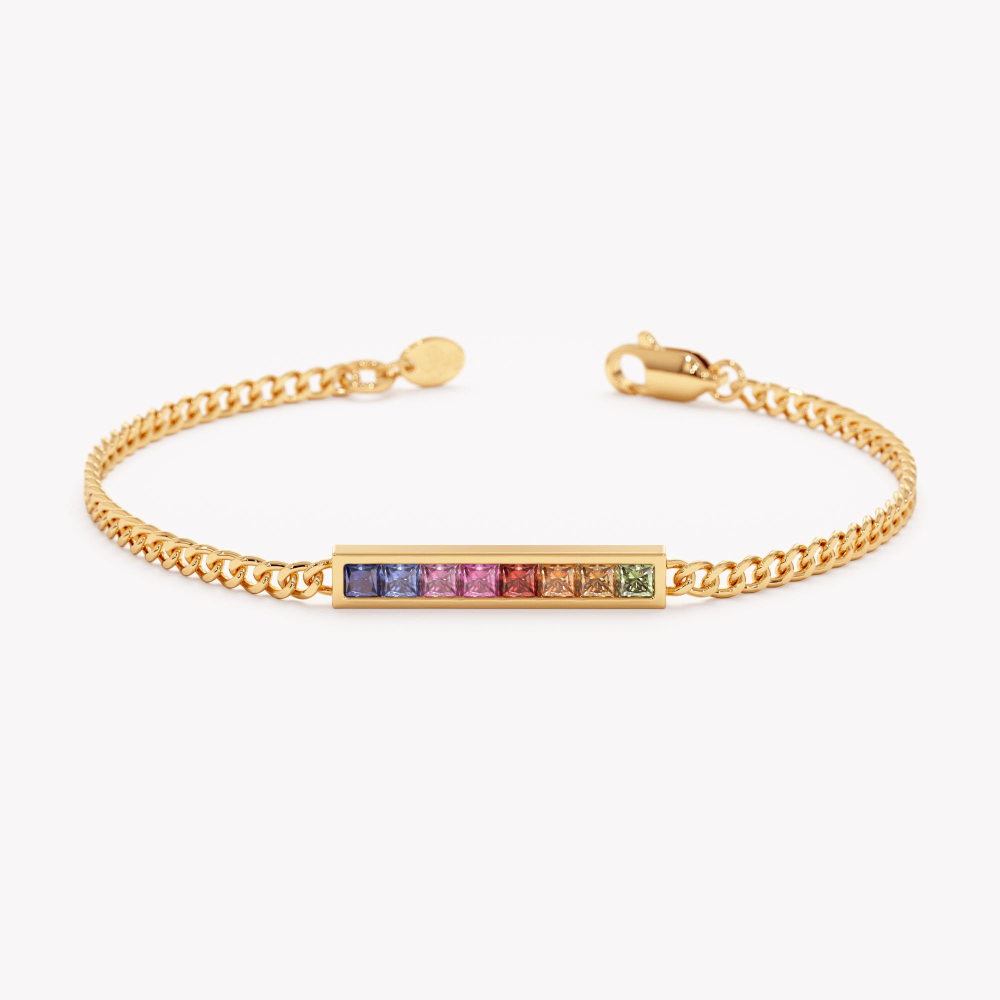 Colorwave Cuban Bar Bracelet