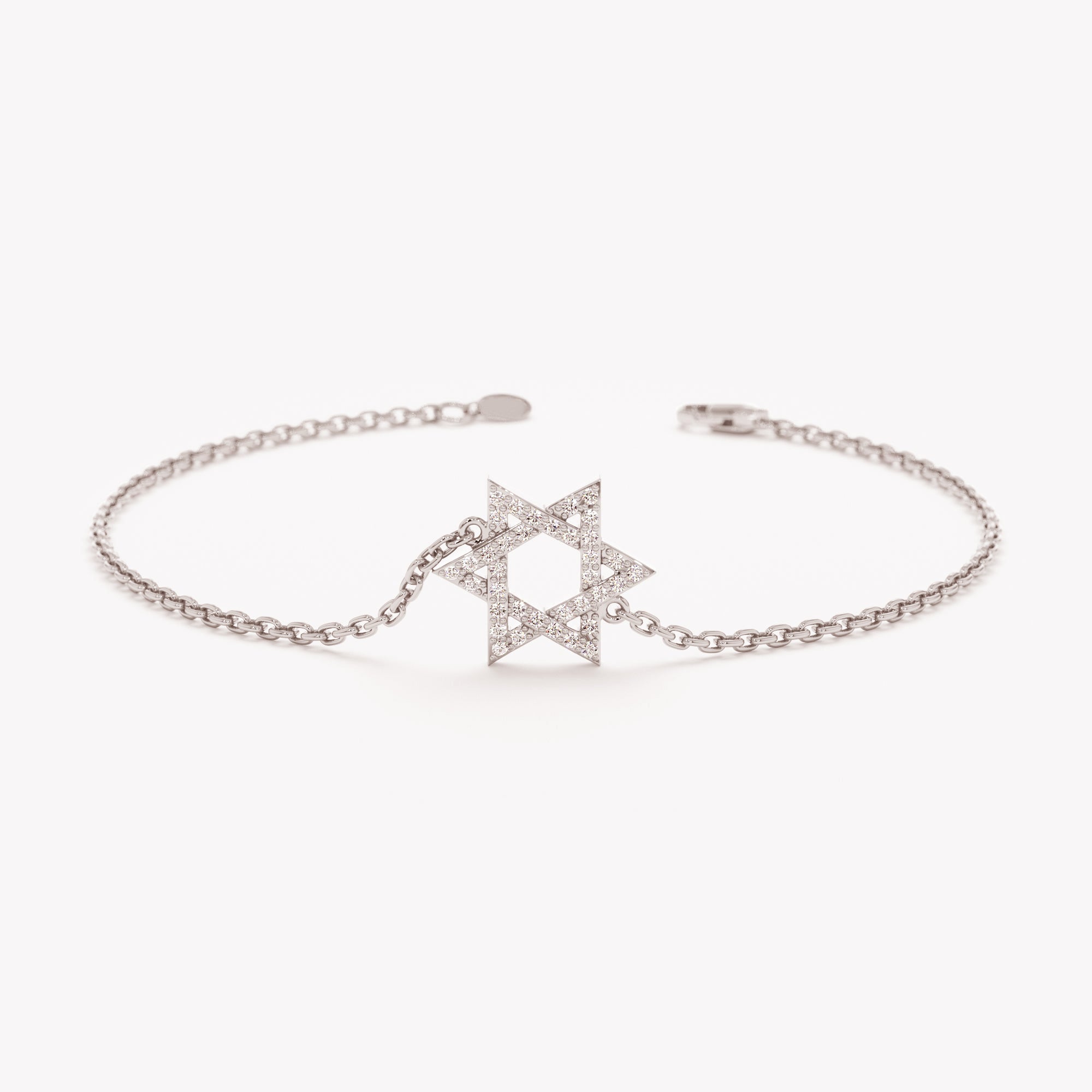 Star of David Station Bracelet