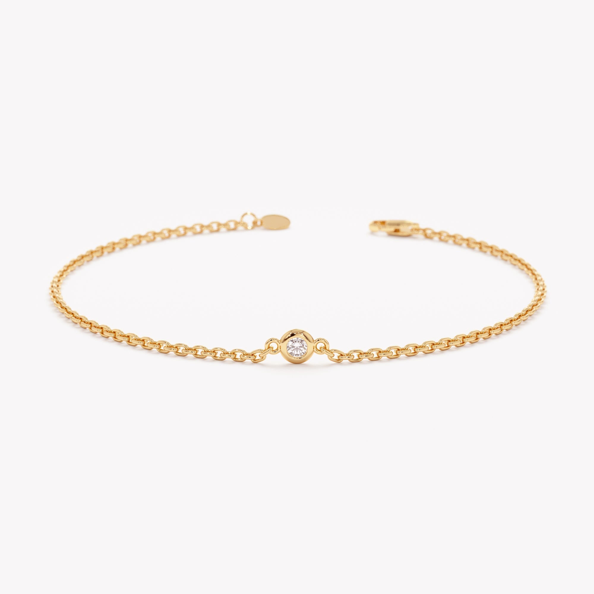 Thin Cable Bracelet
