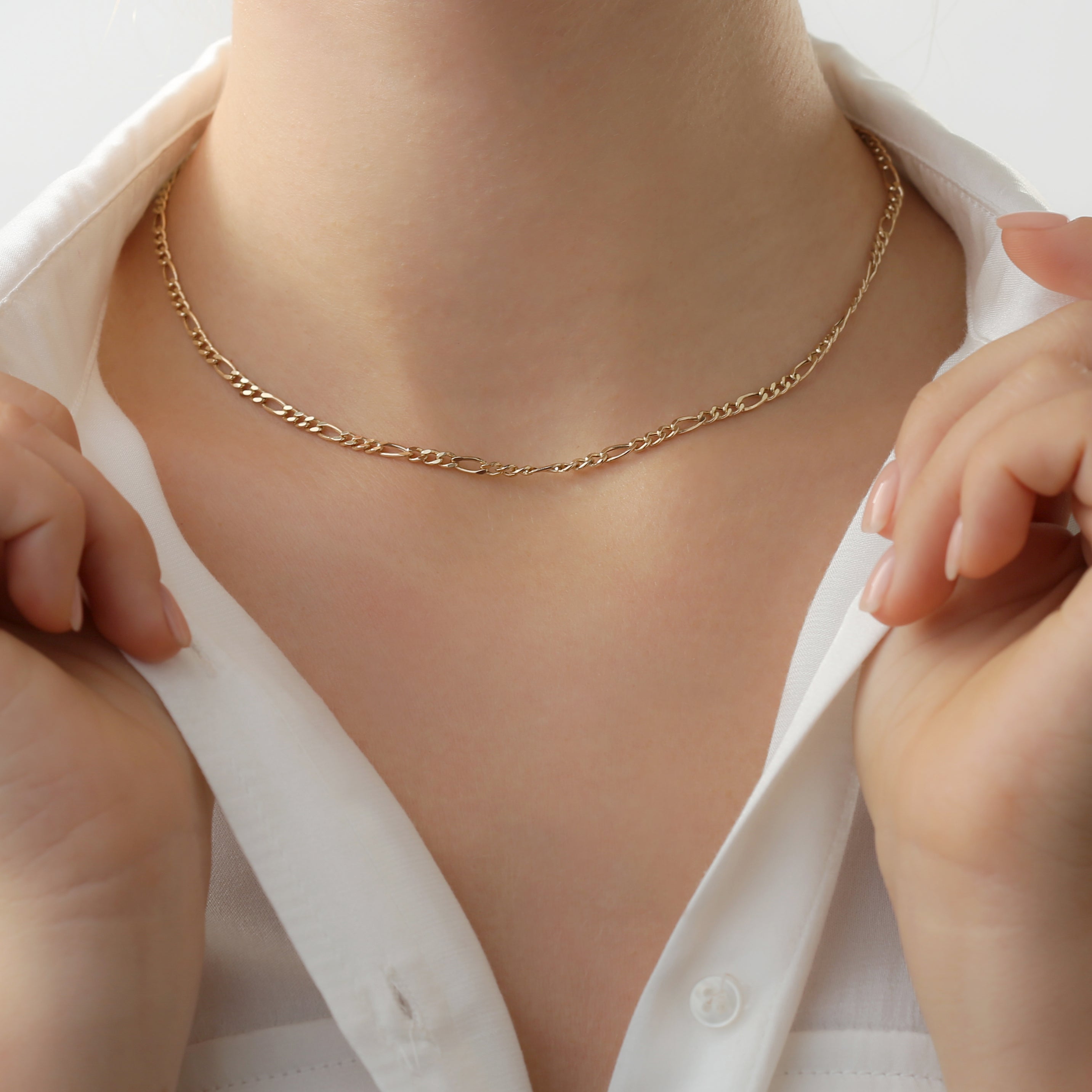 Figaro Linked Elegance Necklace