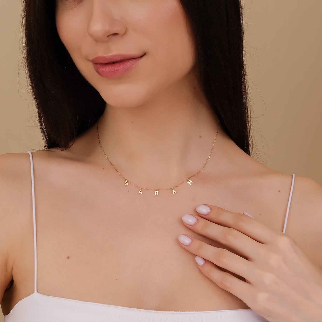 Elegant Initial Drop Necklace