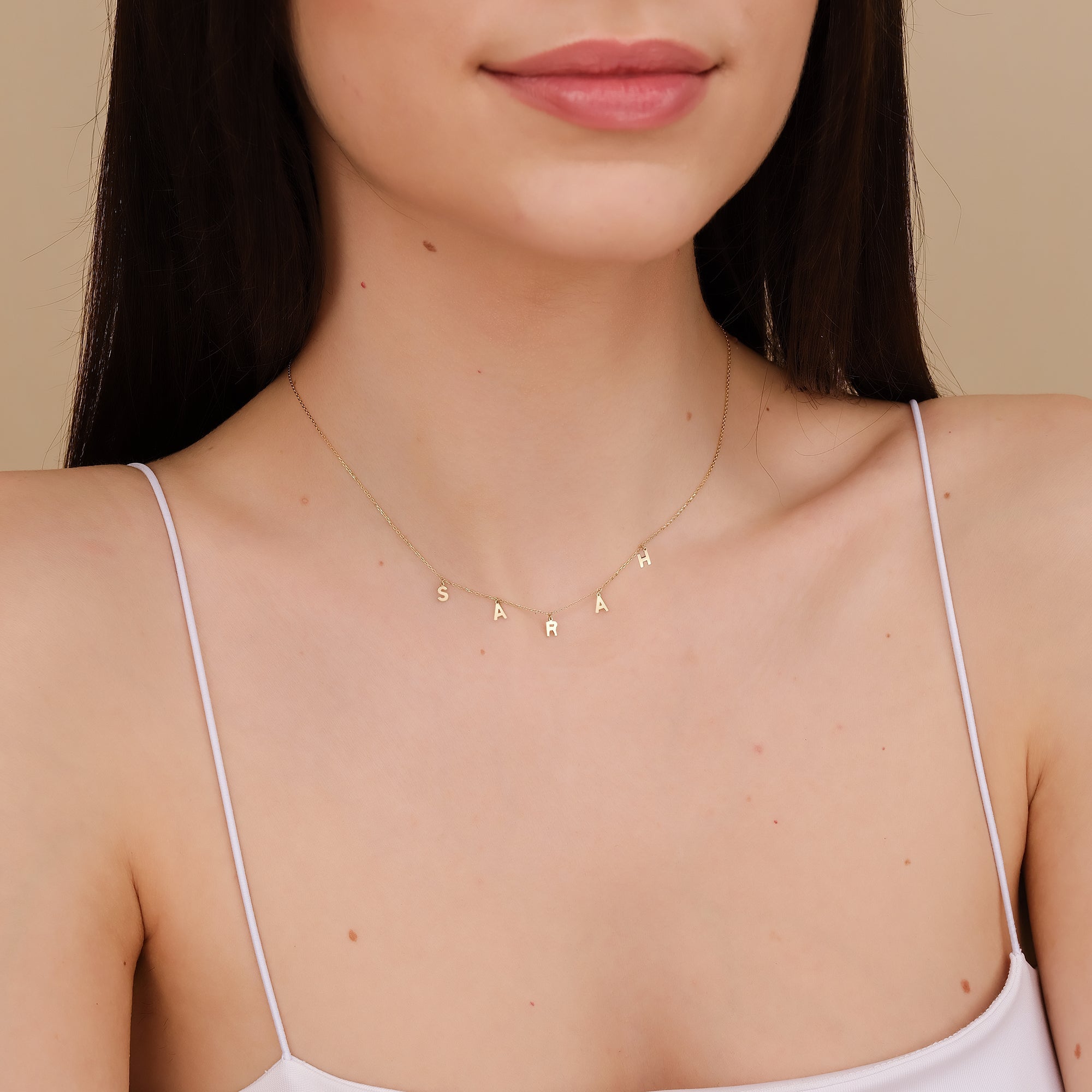 Elegant Initial Drop Necklace