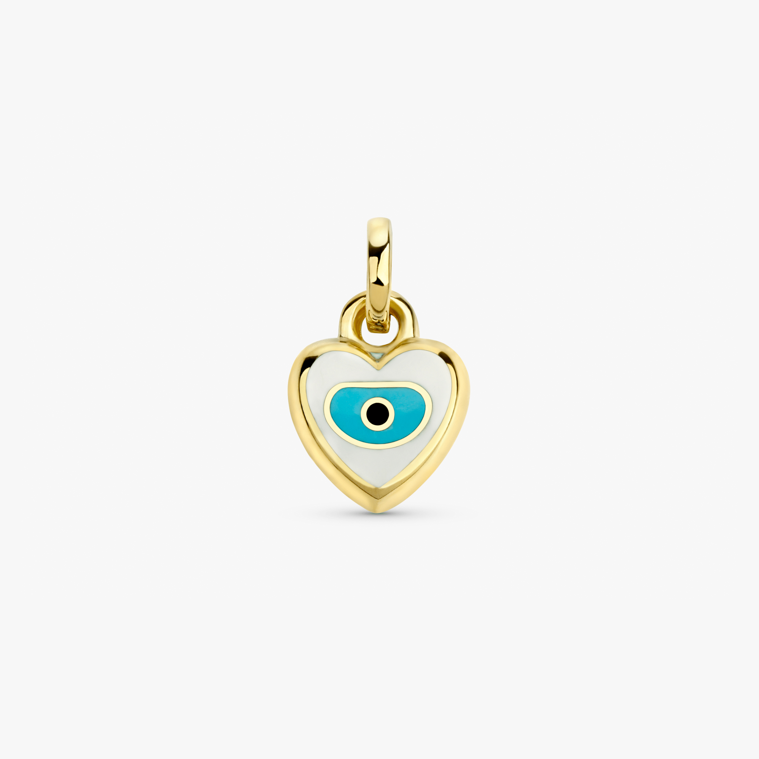 Protective Heart Evil Eye Charm