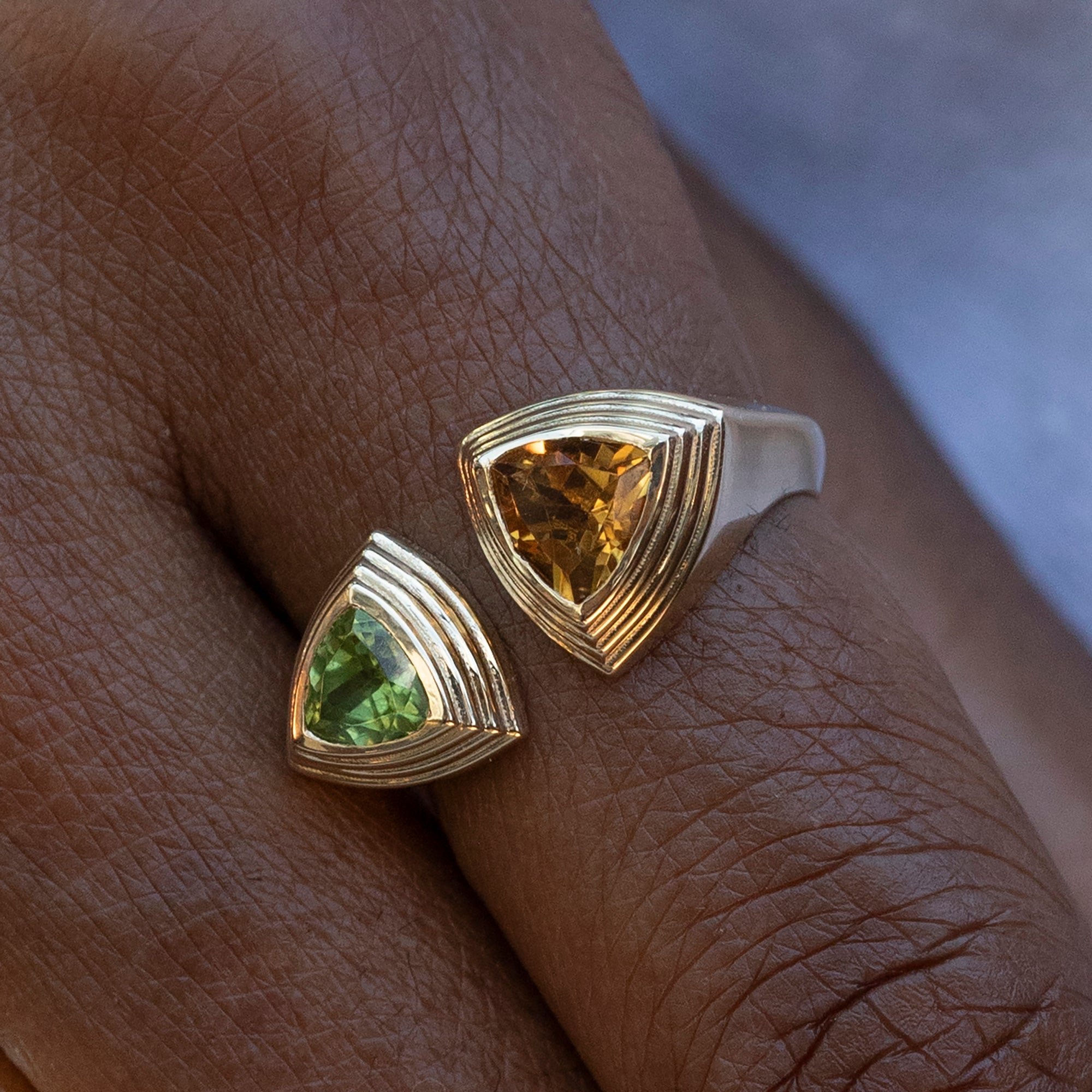 Radiant Harmony Statement Ring