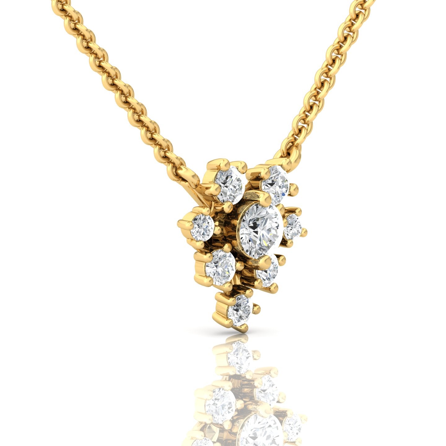 Logan Hollowell Flora Lab Diamond Necklace (1/2 ct. tw.) - Nature-Inspired Elegance with Ethical Sparkle