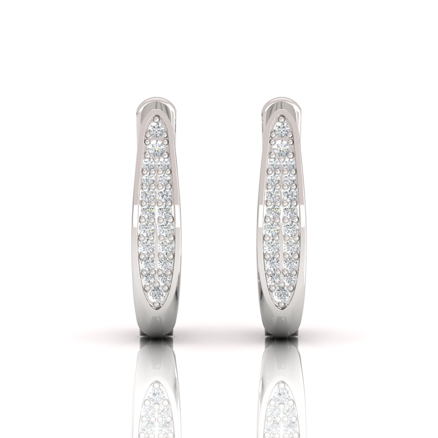 Dazzling 0.20 CTW Diamond Leverback Earrings: Timeless Elegance - Sparkle with Classic Sophistication