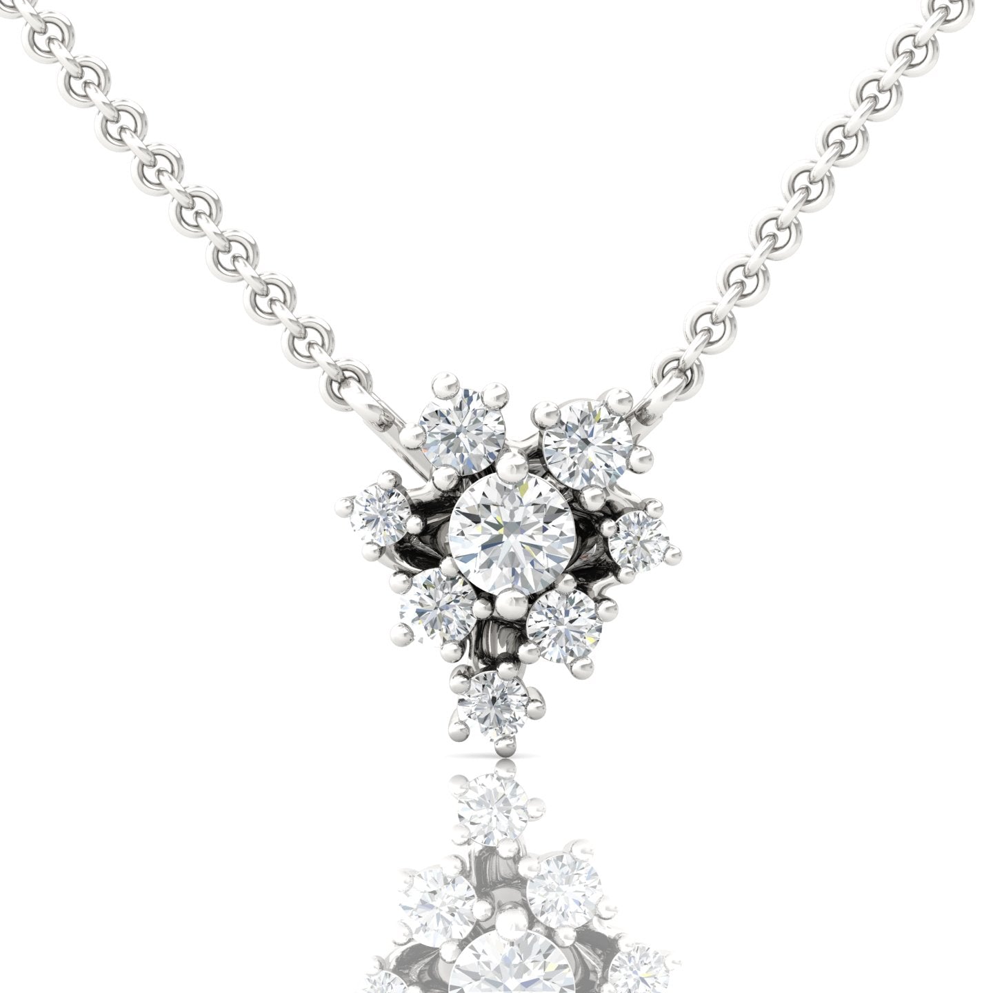 Logan Hollowell Flora Lab Diamond Necklace (1/2 ct. tw.) - Nature-Inspired Elegance with Ethical Sparkle