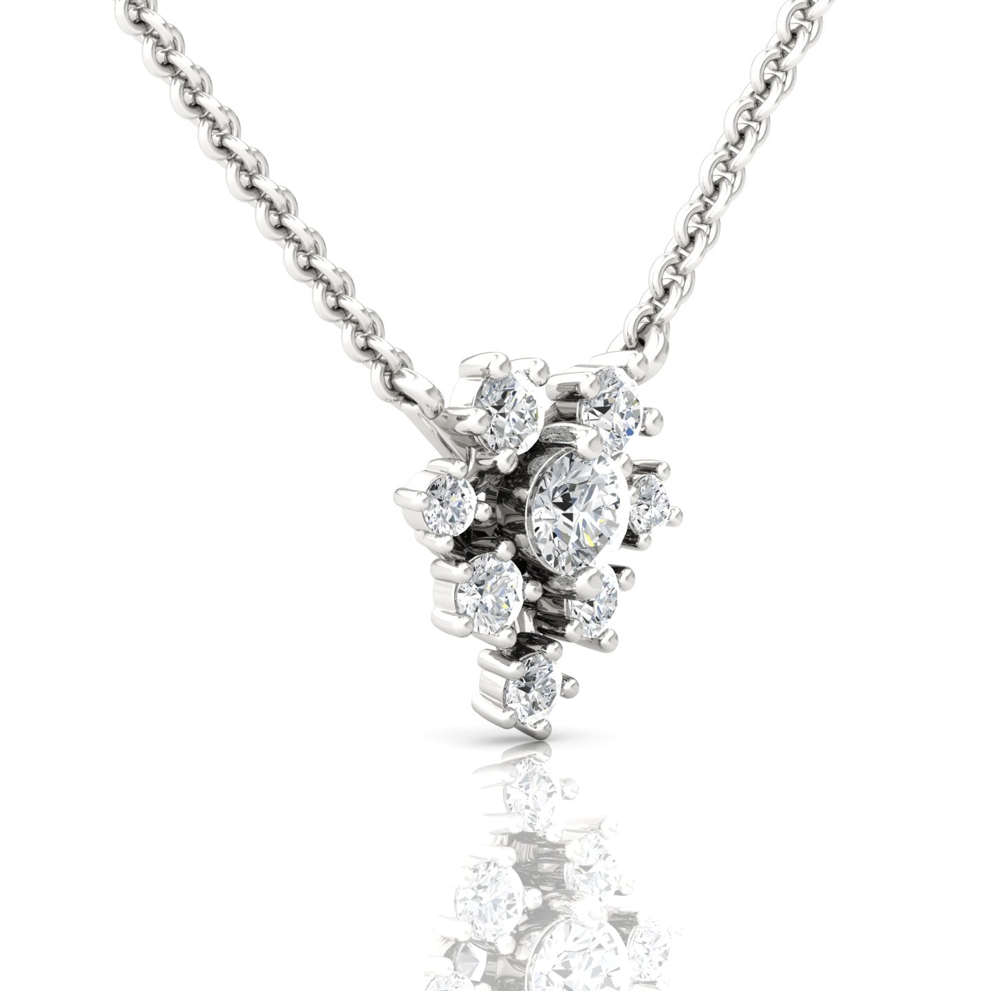 Logan Hollowell Flora Lab Diamond Necklace (1/2 ct. tw.) - Nature-Inspired Elegance with Ethical Sparkle