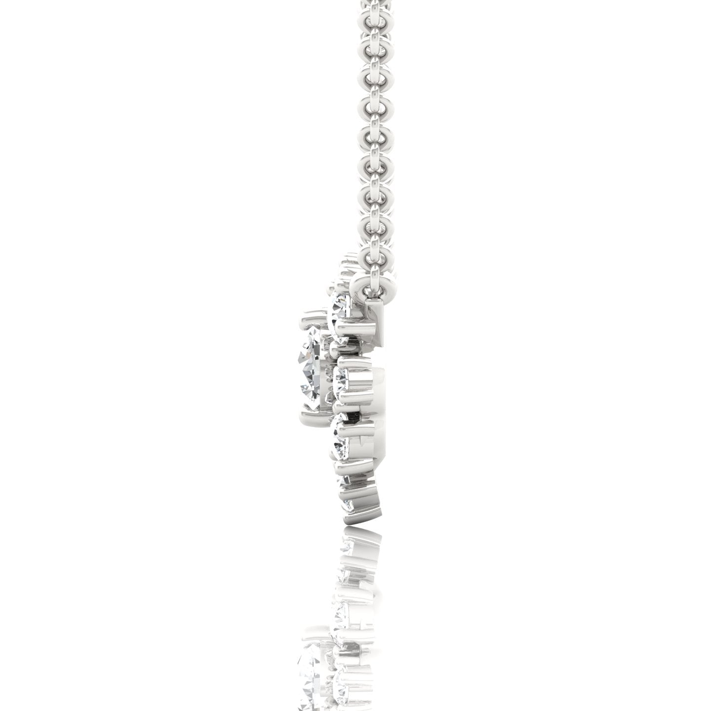 Logan Hollowell Flora Lab Diamond Necklace (1/2 ct. tw.) - Nature-Inspired Elegance with Ethical Sparkle