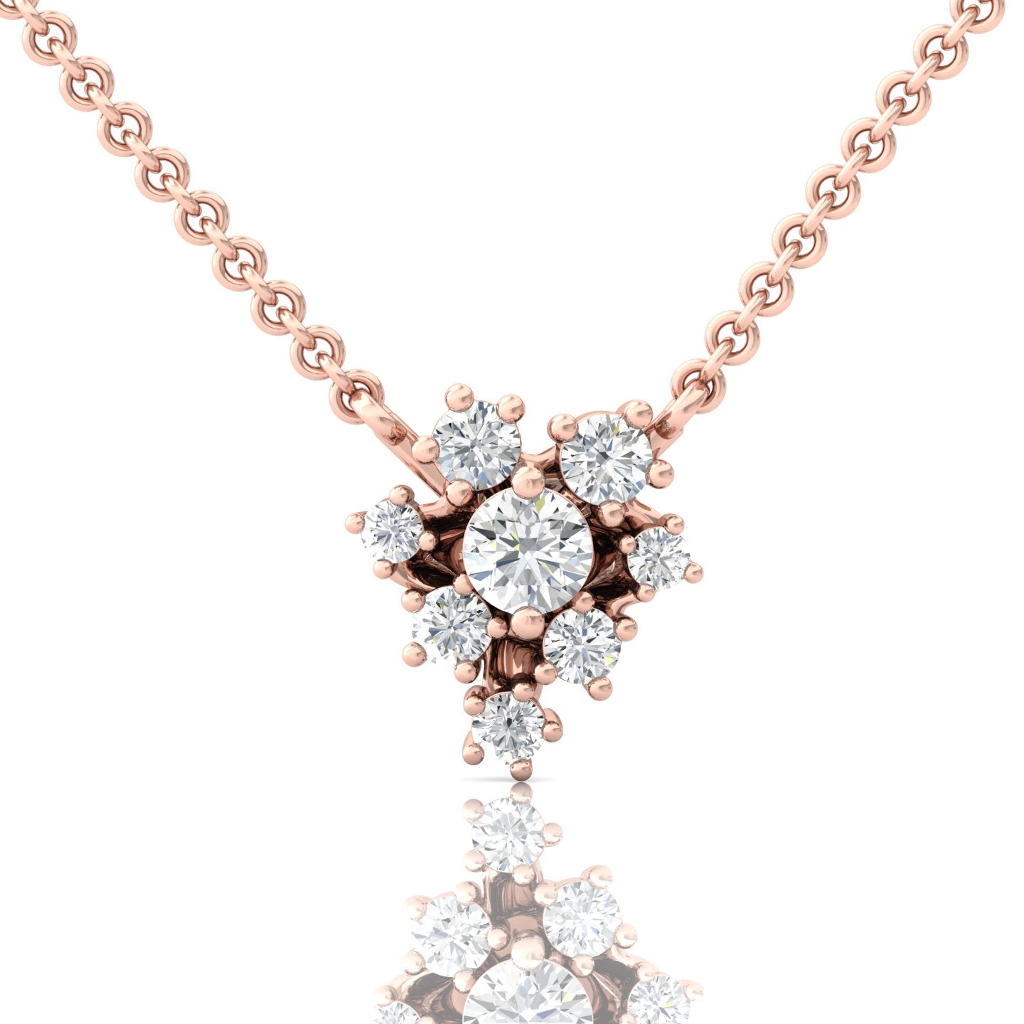 Logan Hollowell Flora Lab Diamond Necklace (1/2 ct. tw.) - Nature-Inspired Elegance with Ethical Sparkle