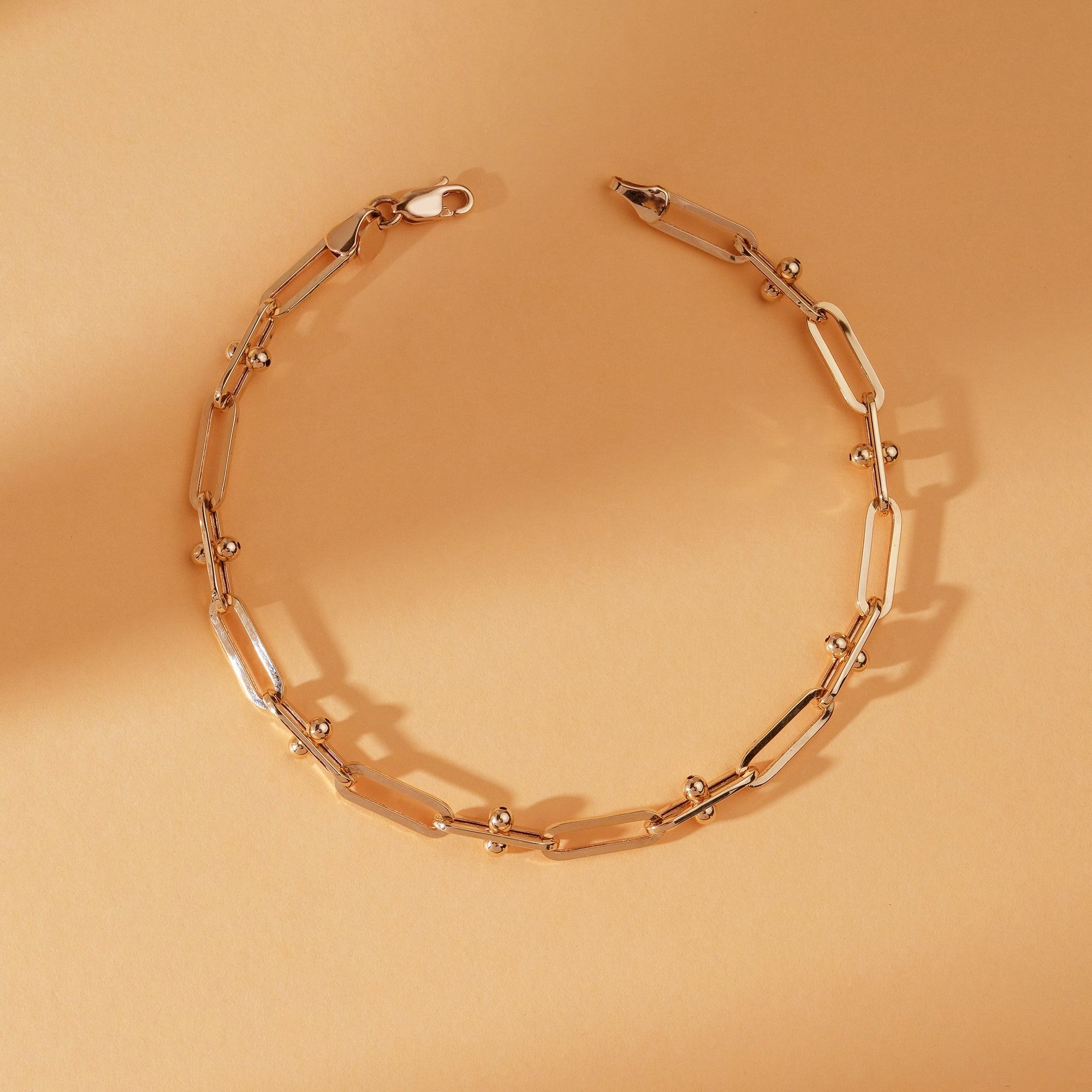 Contemporary Bar Link Bracelet