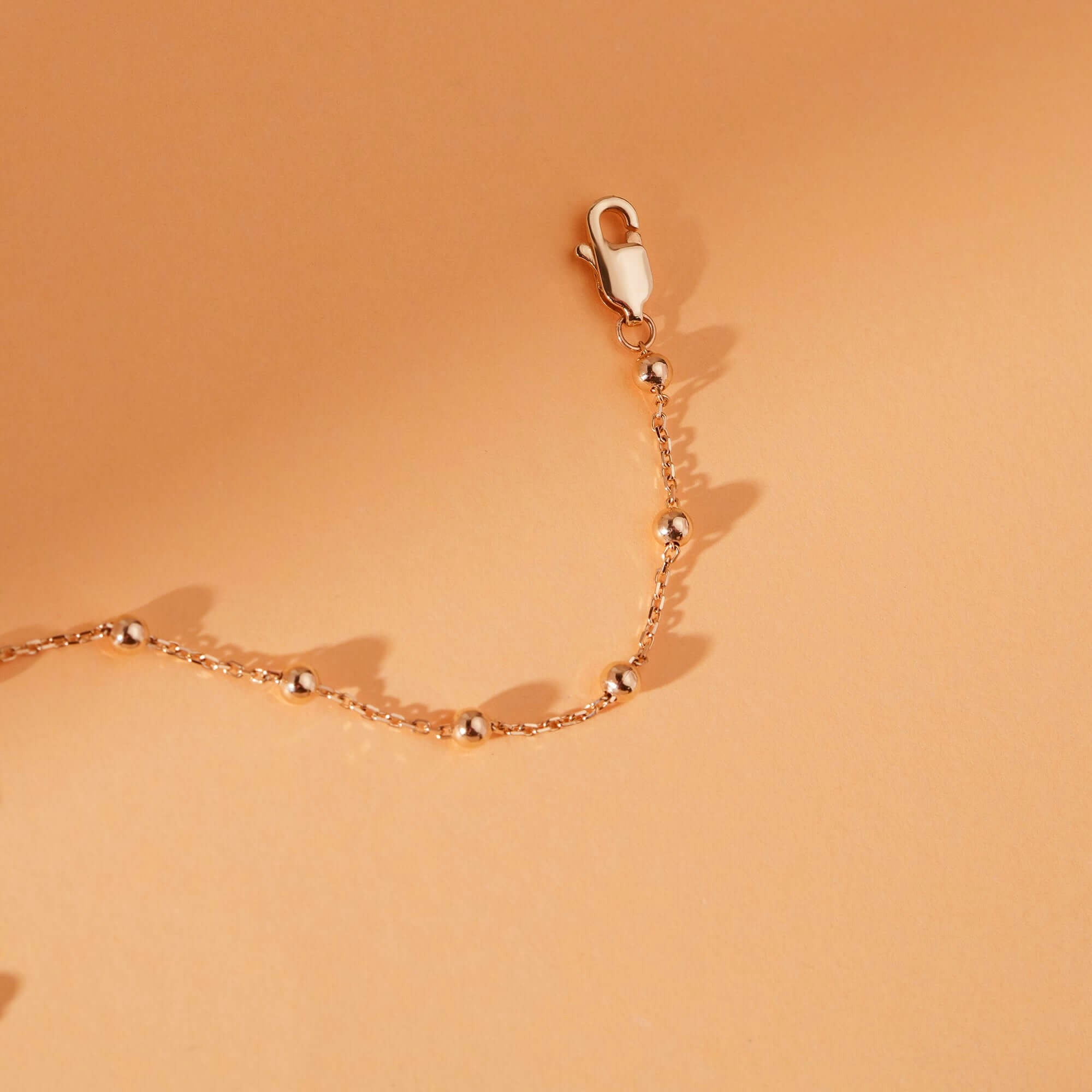 Fine Bead Link Bracelet