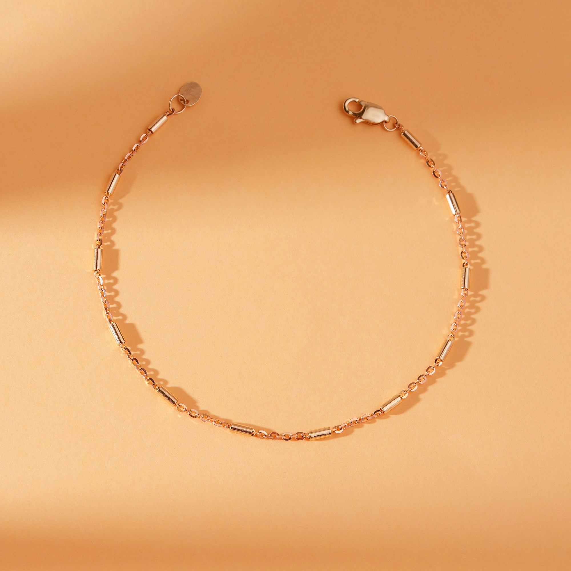 Polished Bar Thread Bracelet