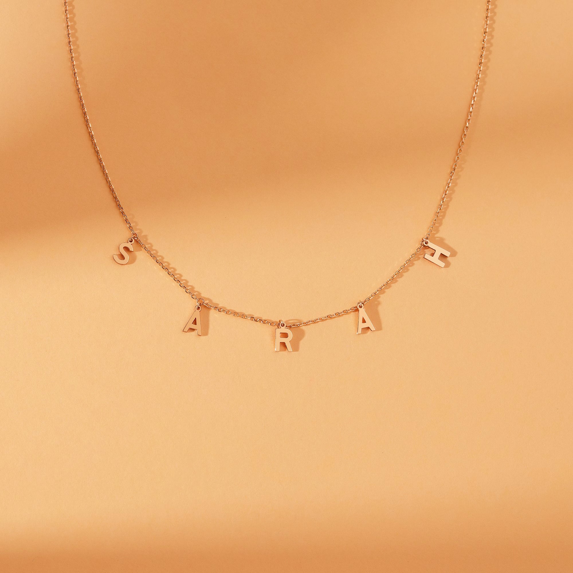 Elegant Initial Drop Necklace