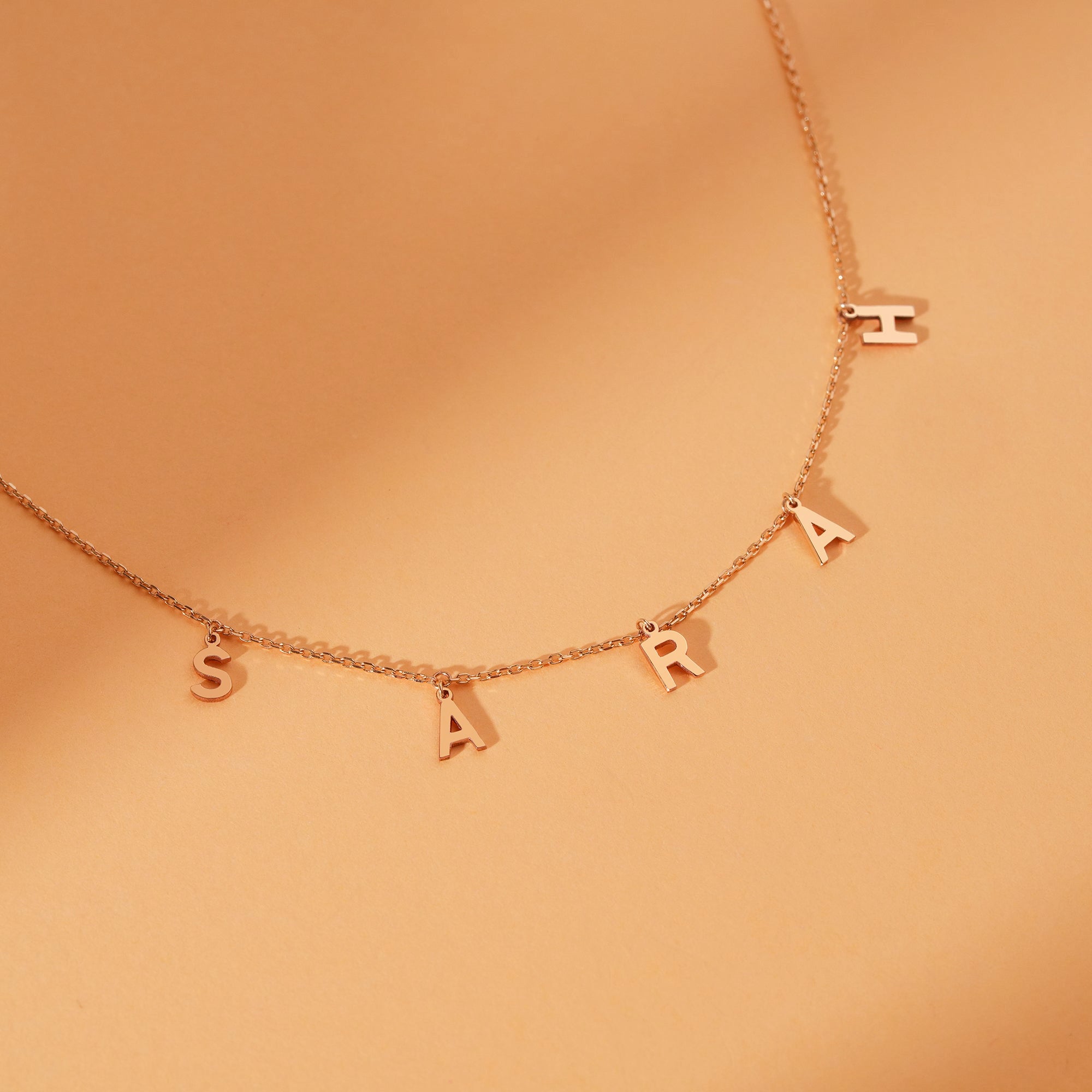 Elegant Initial Drop Necklace