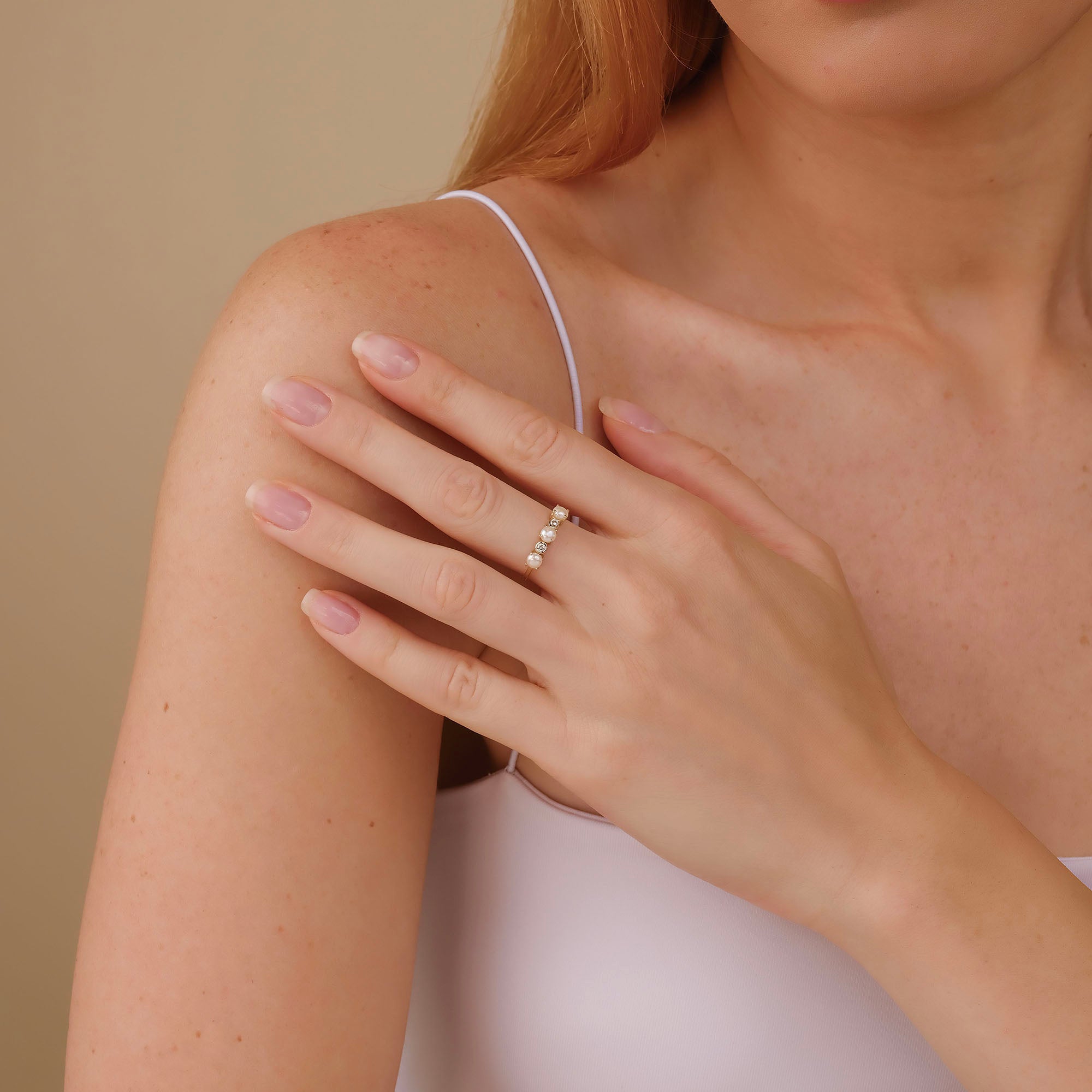 Seraphic Pearl Ring