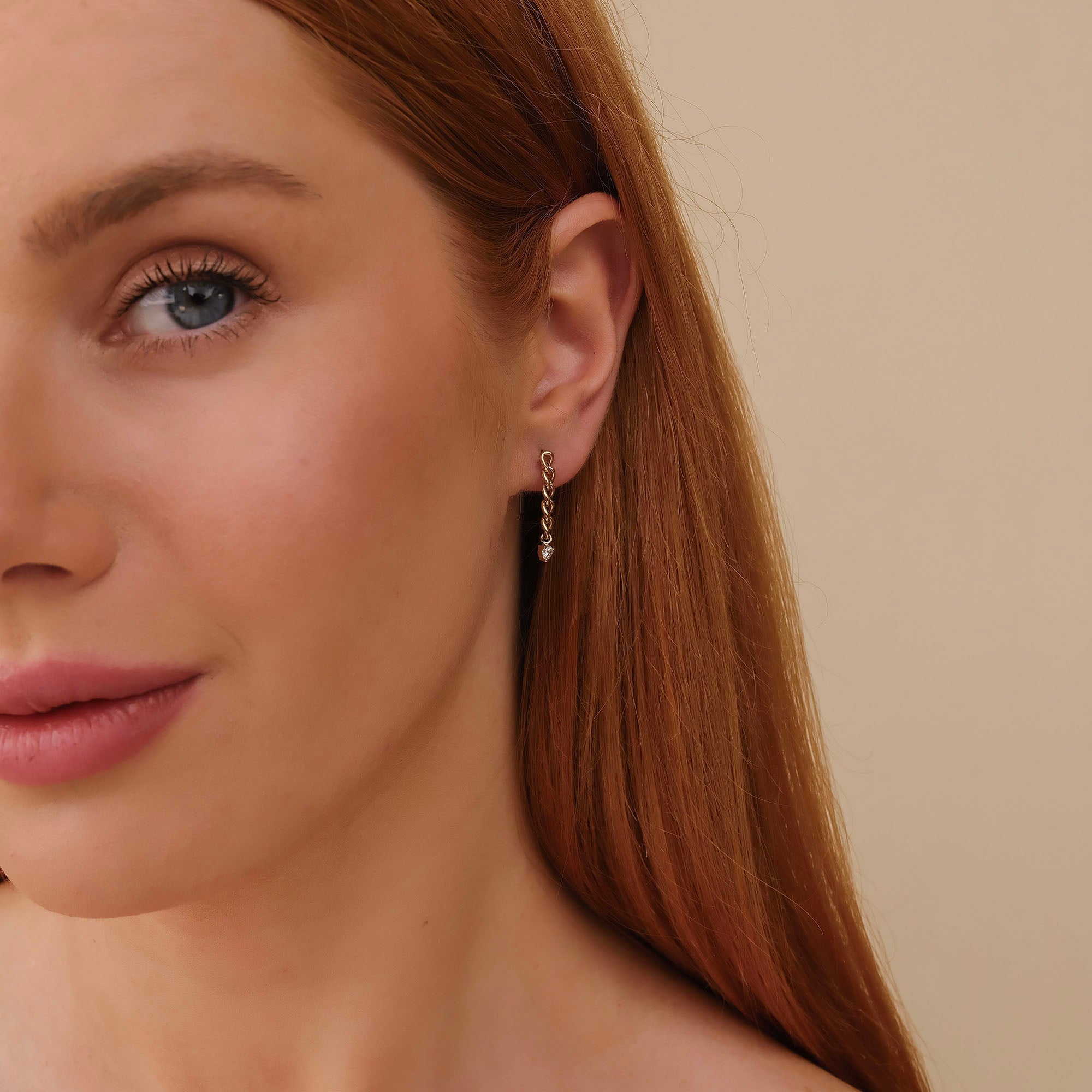 Dangling Cuban Link Earrings