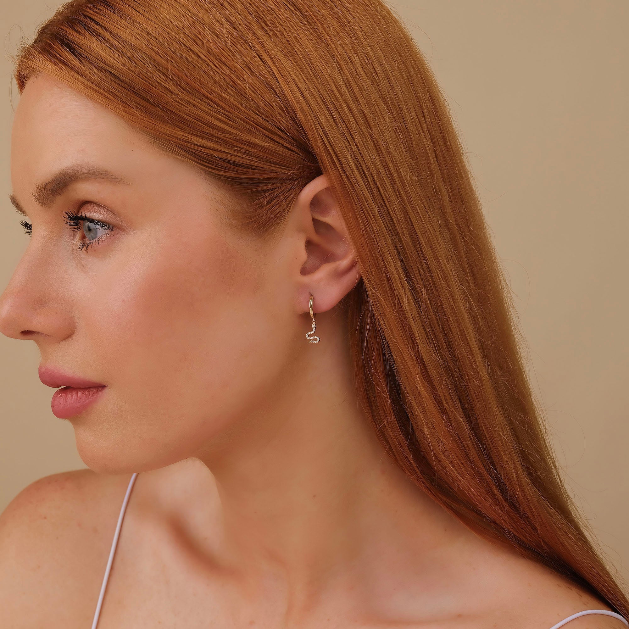 Enchanted Serpent Hoops