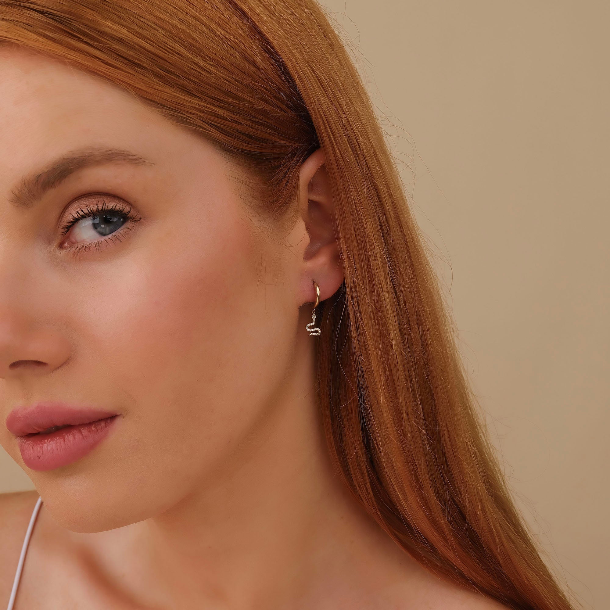 Enchanted Serpent Hoops